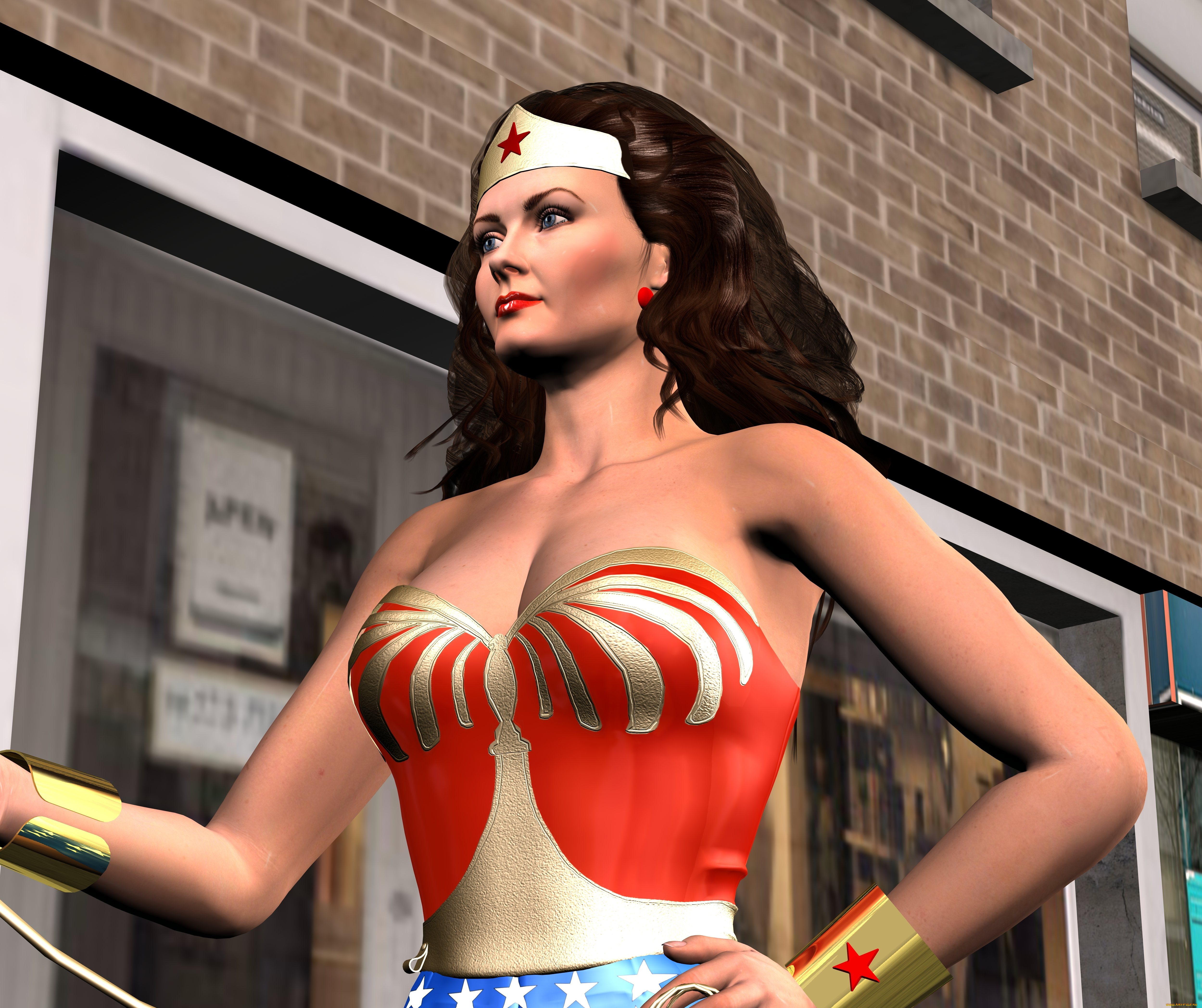 3д, графика, фантазия, , fantasy, фон, взгляд, девушка