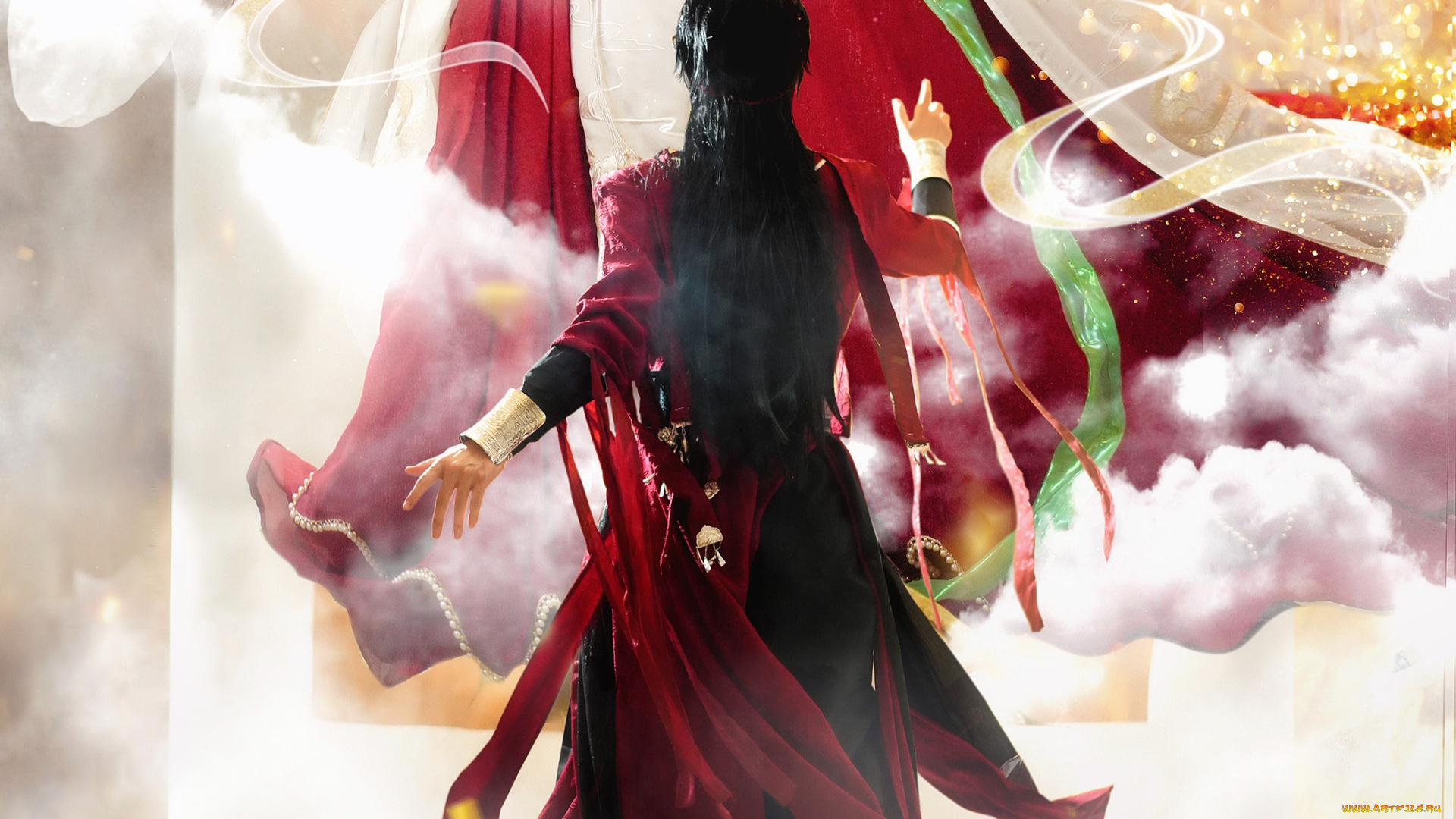 мужчины, -, креатив, , косплей, косплей, хуа, чэн, благословение, небожителей