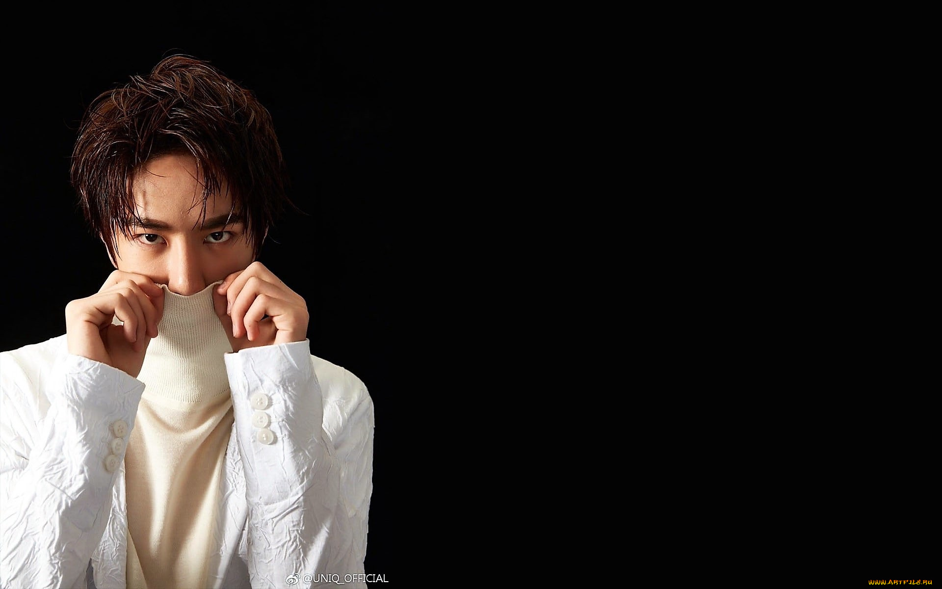 мужчины, wang, yi, bo, актер, певец, пиджак, свитер