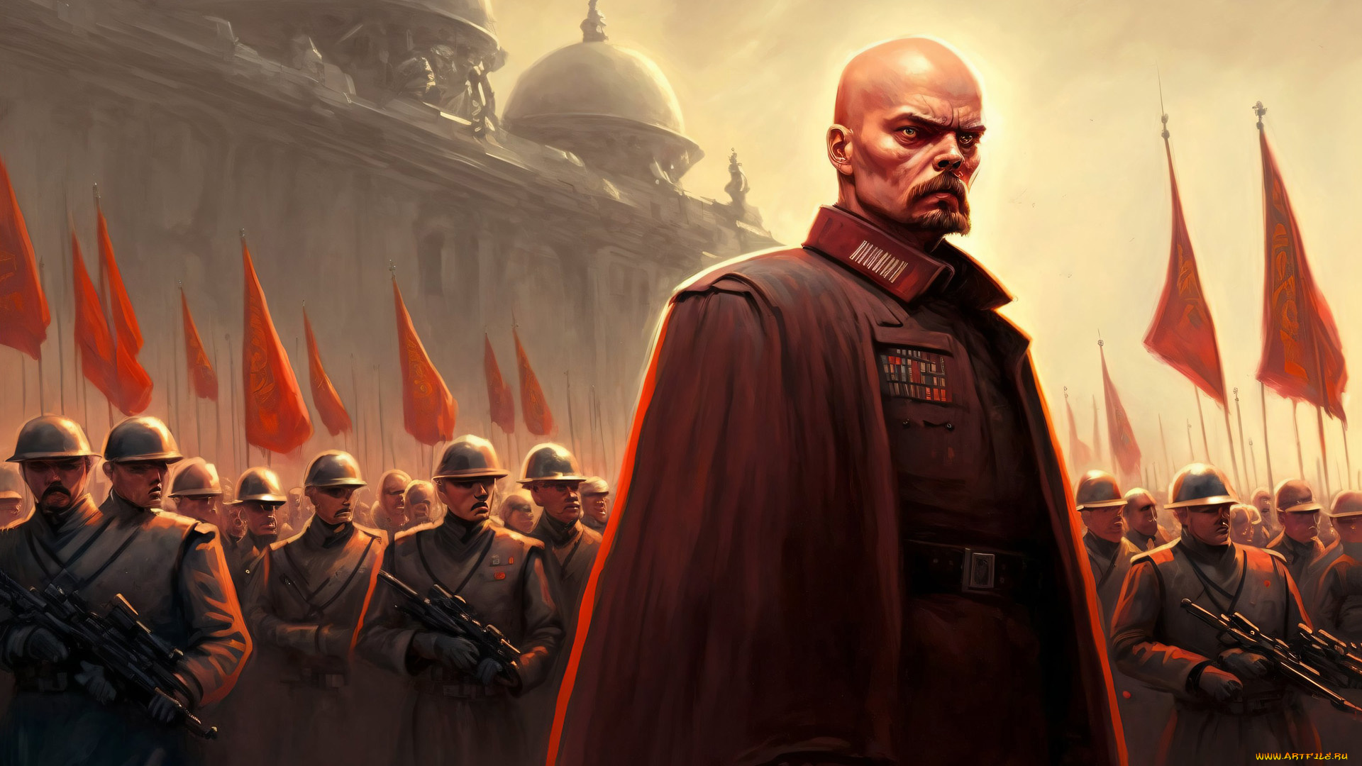 рисованное, кино, , мультфильмы, нейросети, графика, нейроарт, ai, art, нейронные, сети, рисунки, нейро, искусство, ленин, звездные, войны