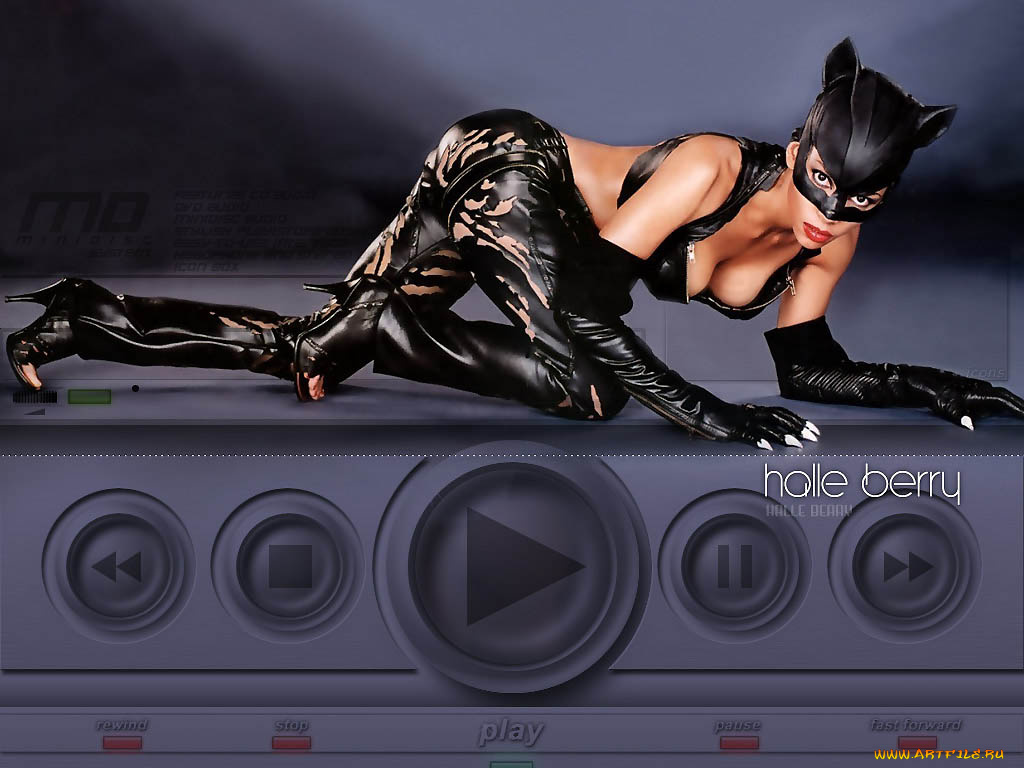 Halle, Berry, девушки