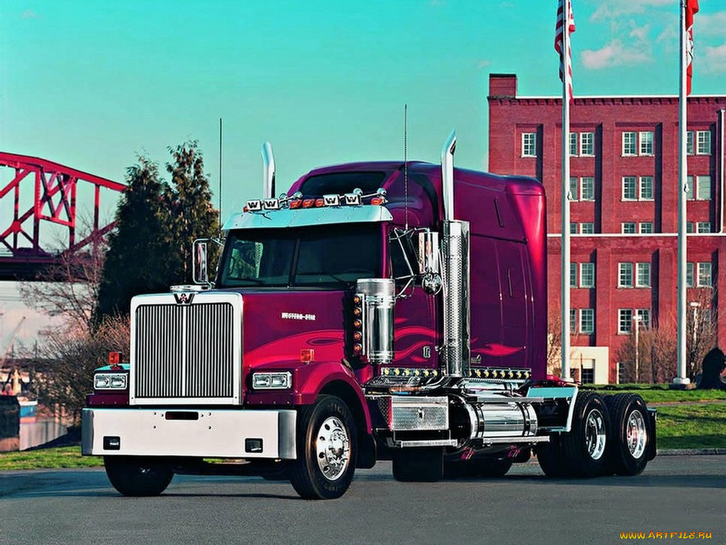 автомобили, western, star