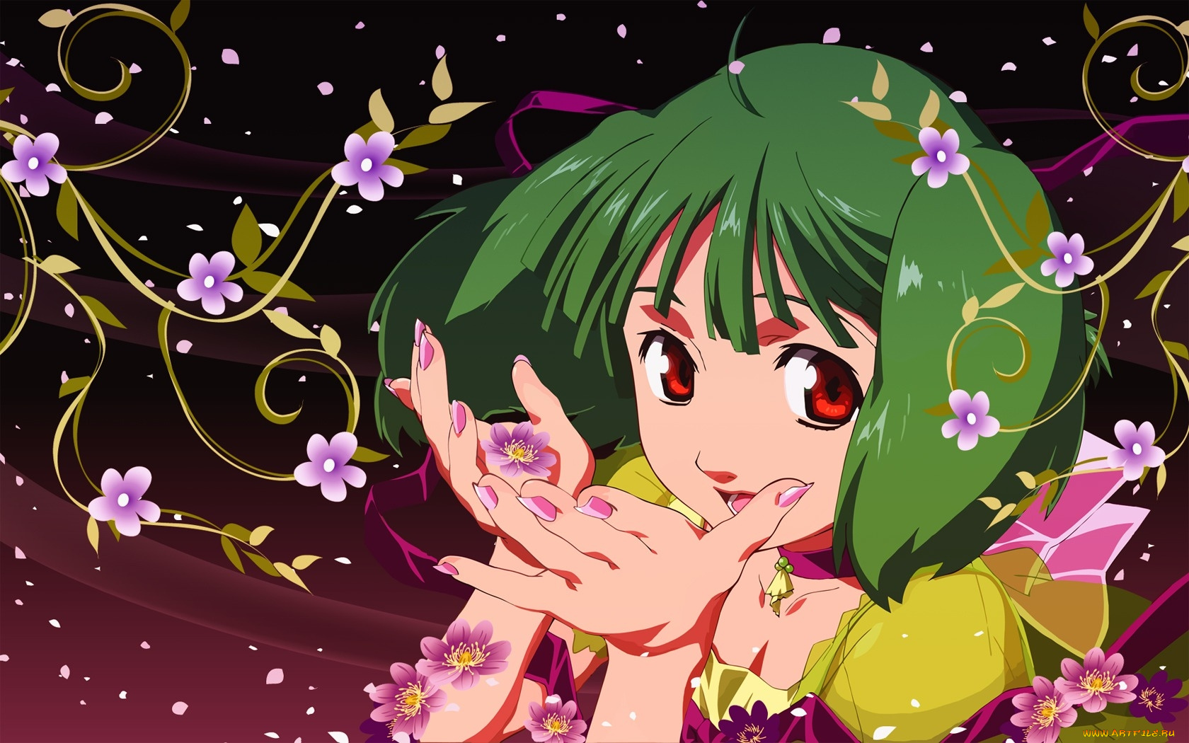 аниме, macross, frontier
