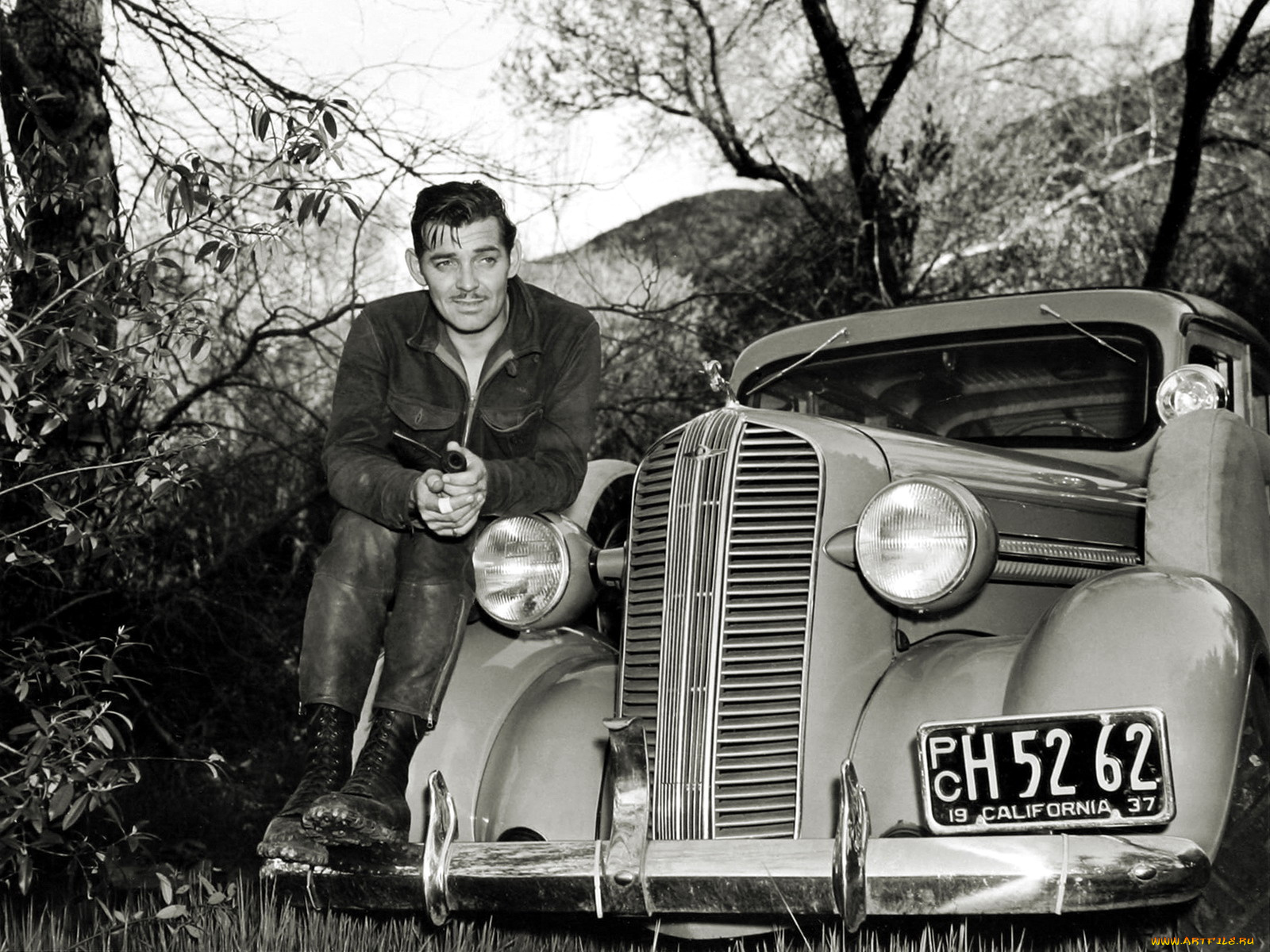 clark, gable, мужчины