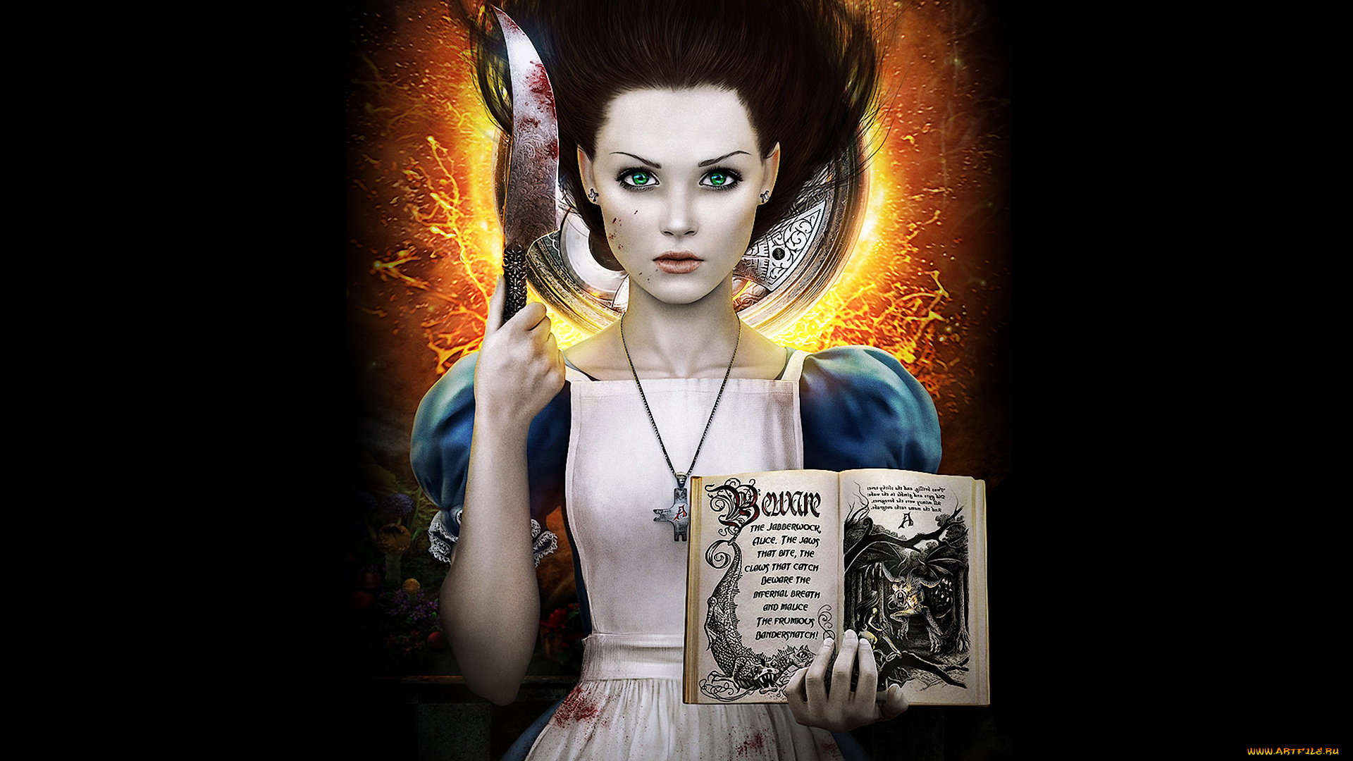 st, alice, фэнтези, девушки