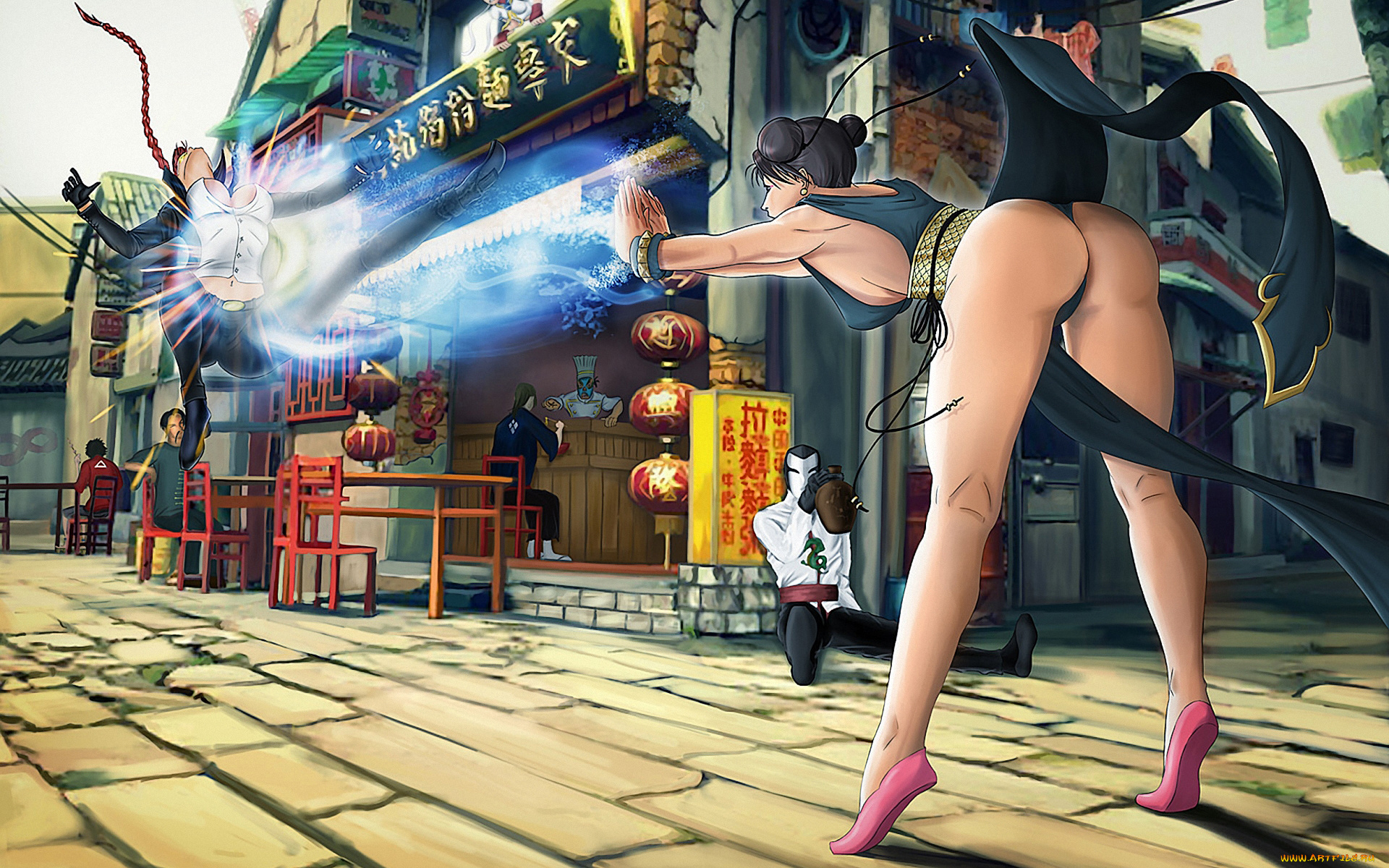 street, fighter, видео, игры