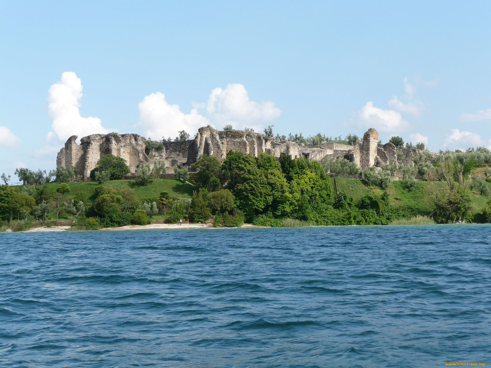 озеро, гарда, природа, реки, озера, италия