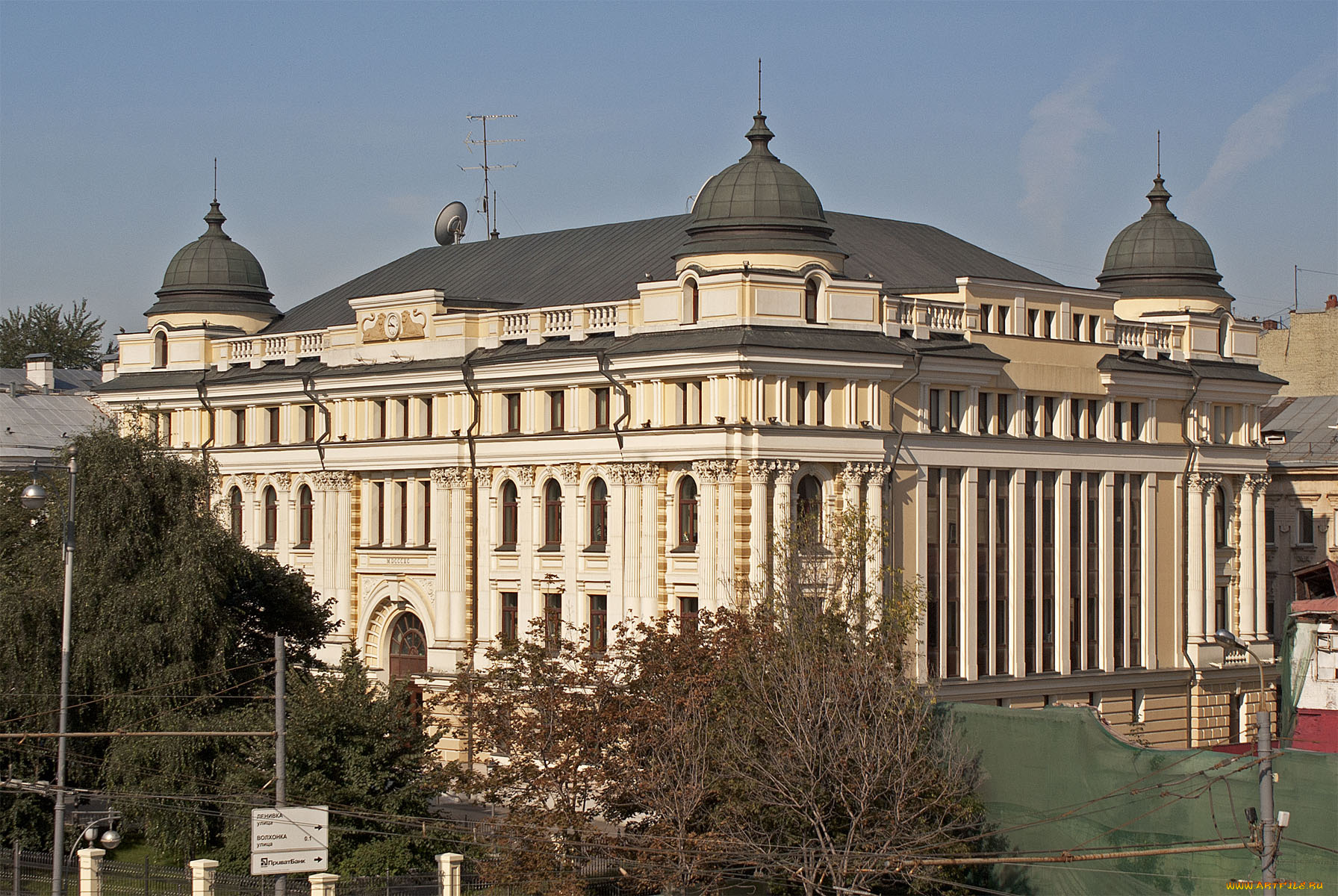 города, москва, россия, деревья, часы