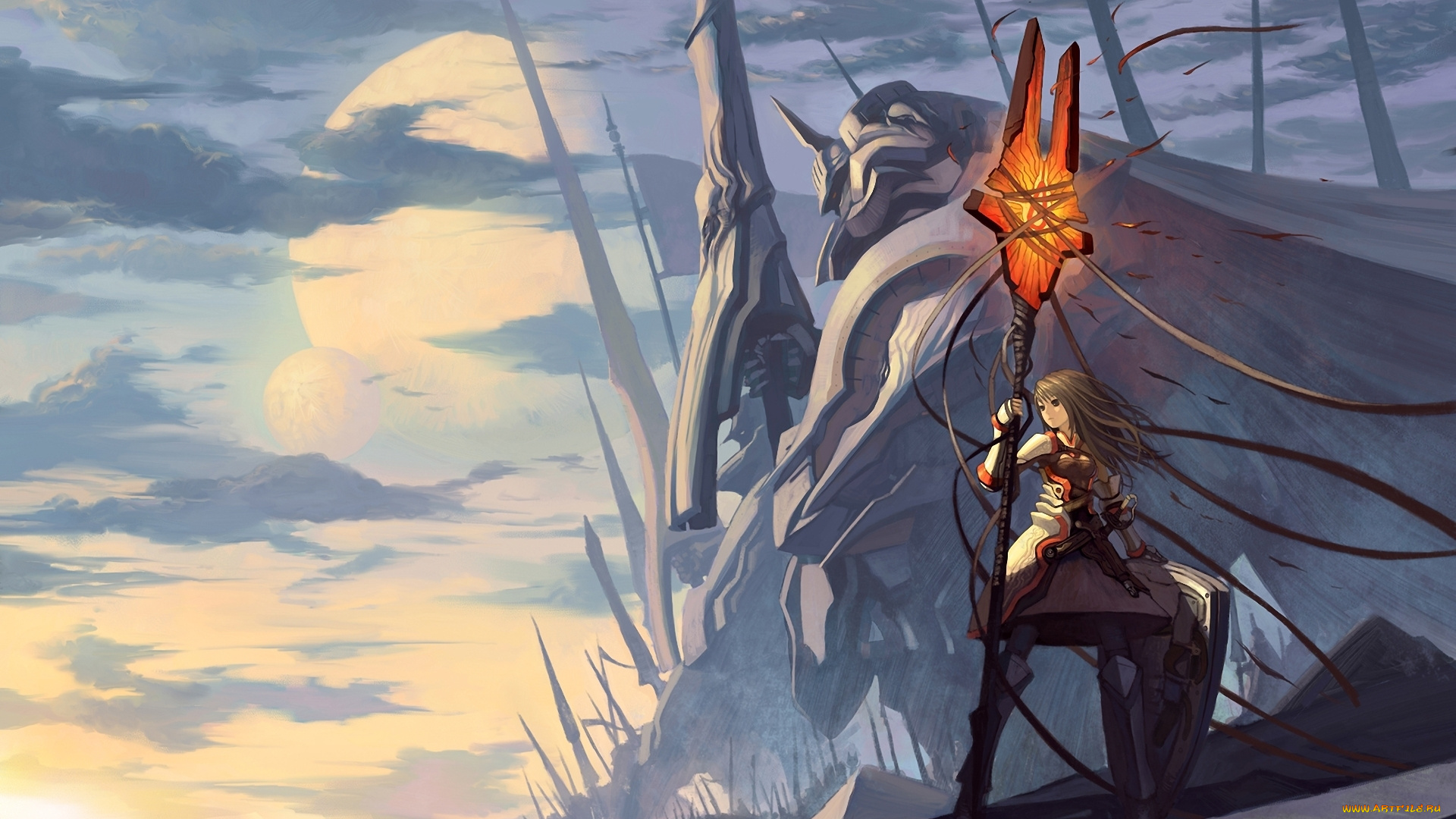 аниме, weapon, blood, technology, армия, девочка