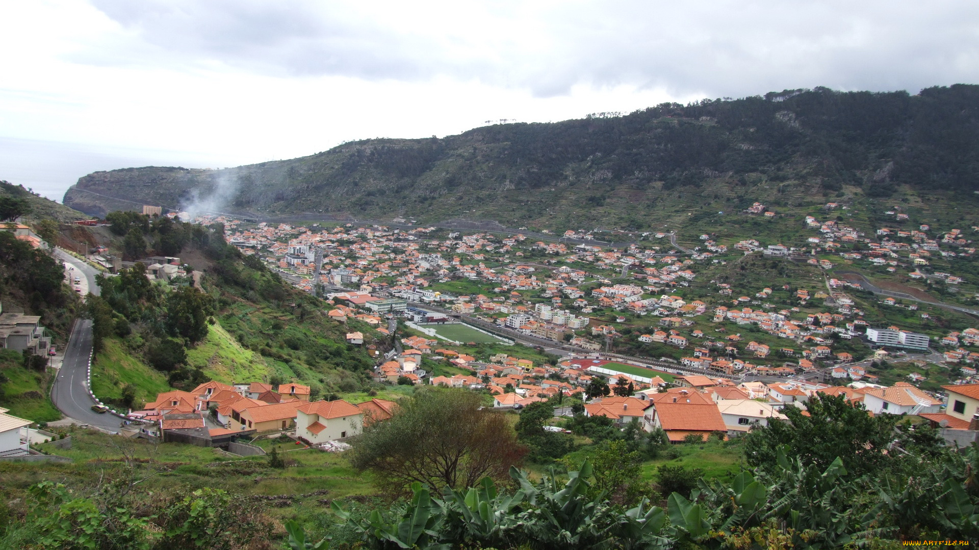 португалия, madeira, города, панорамы, панорама