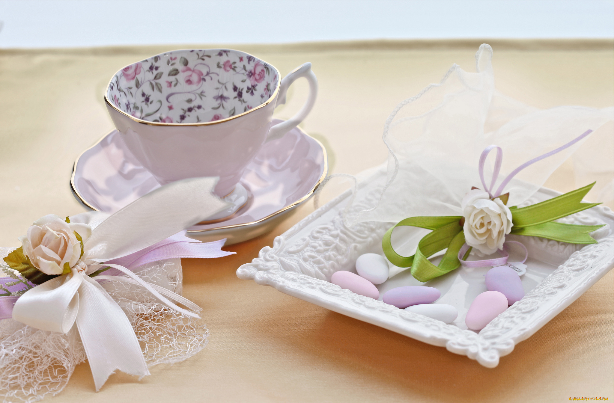 разное, посуда, столовые, приборы, кухонная, утварь, драже, розочки, чашка, elena, di, guardo
