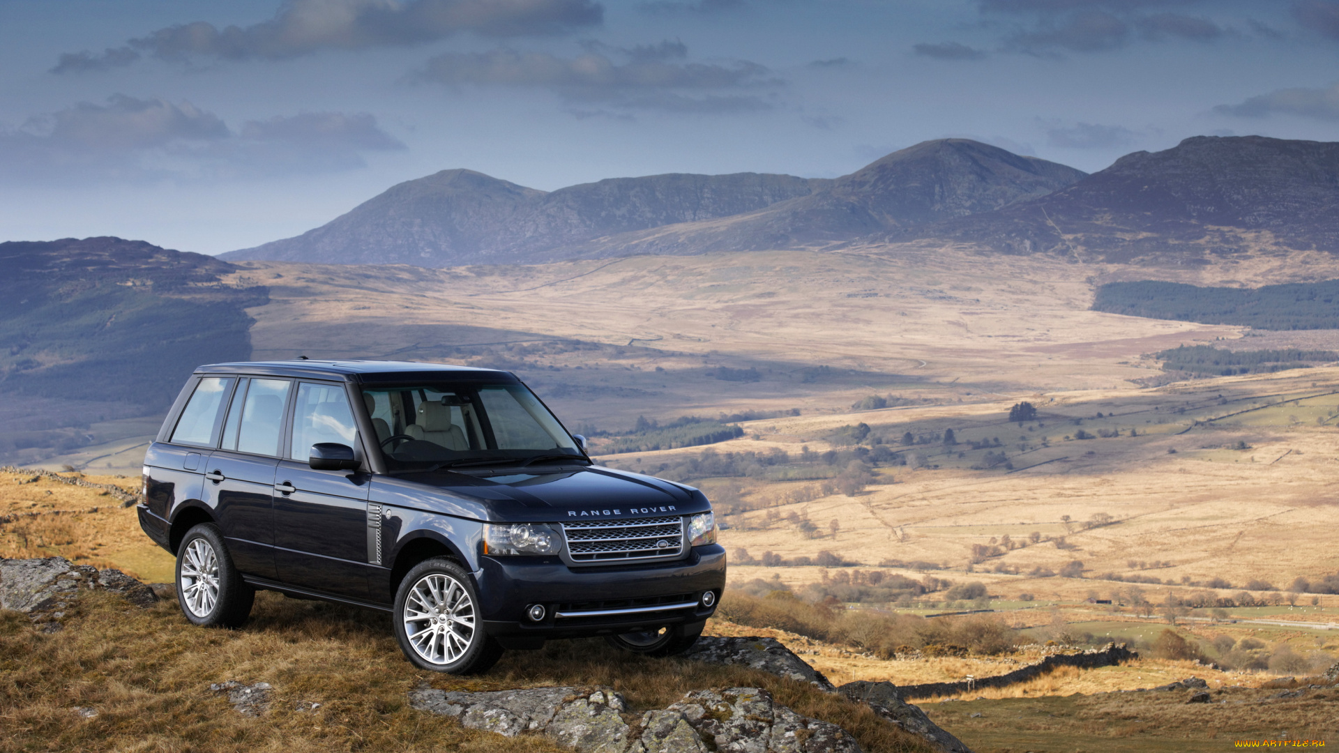 2011, land, rover, range, автомобили, горы