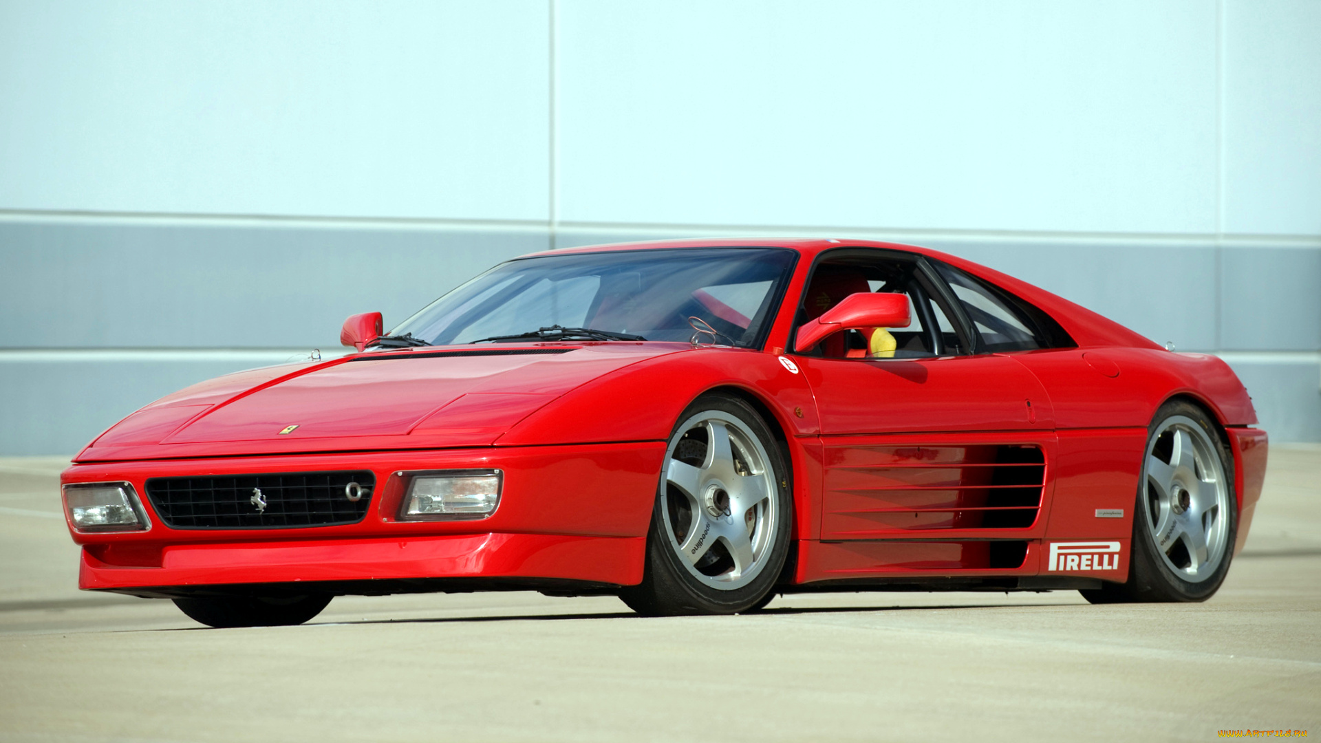 ferrari, 348, автомобили, s, p, a, италия, спортивные, гоночные