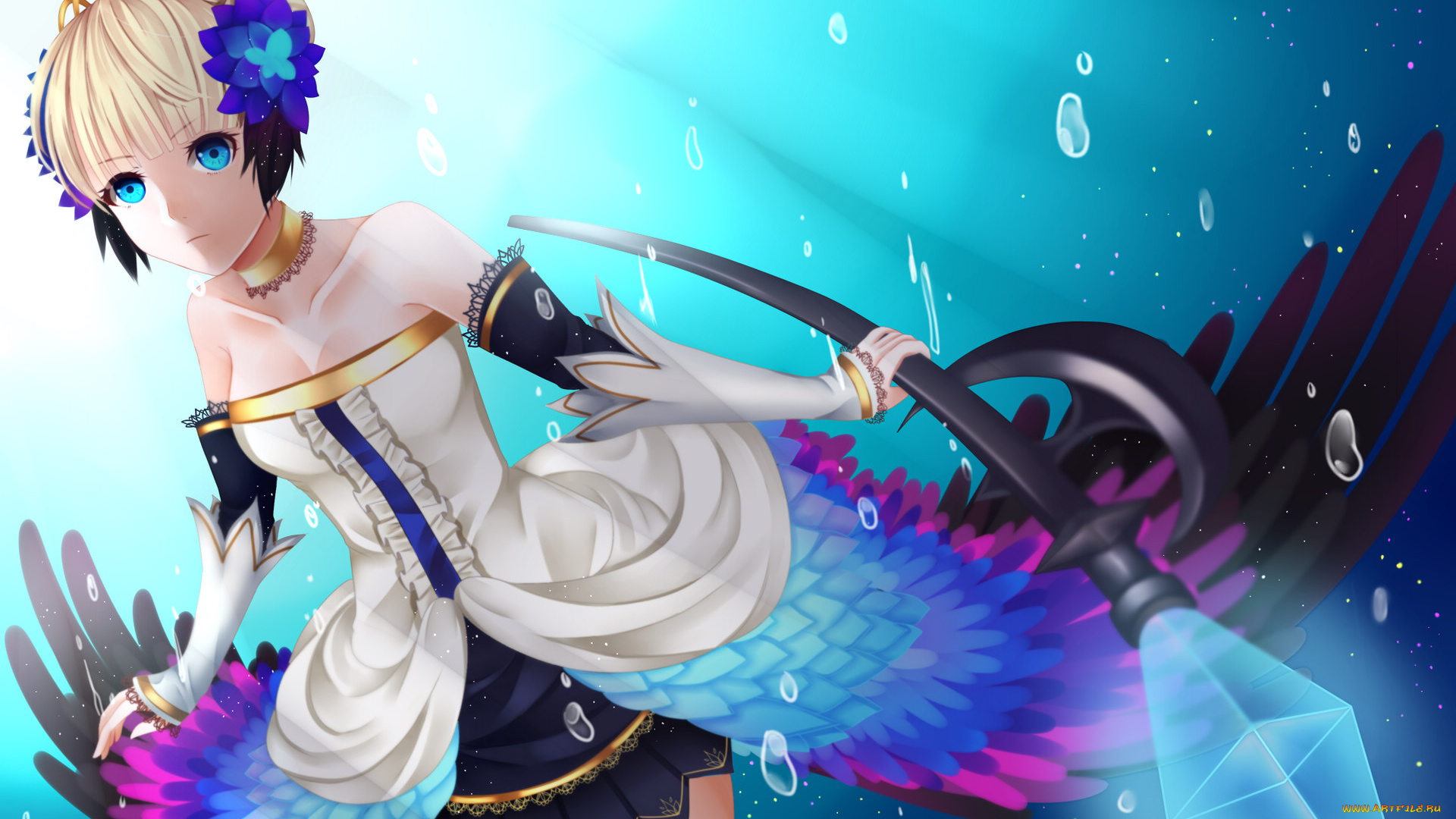 odin, sphere, аниме, жезл