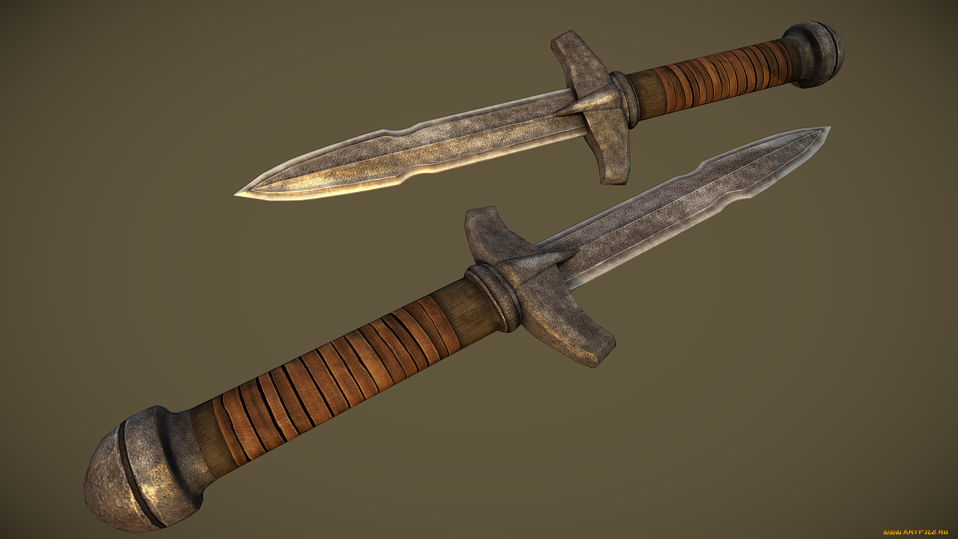 оружие, 3d, ножи