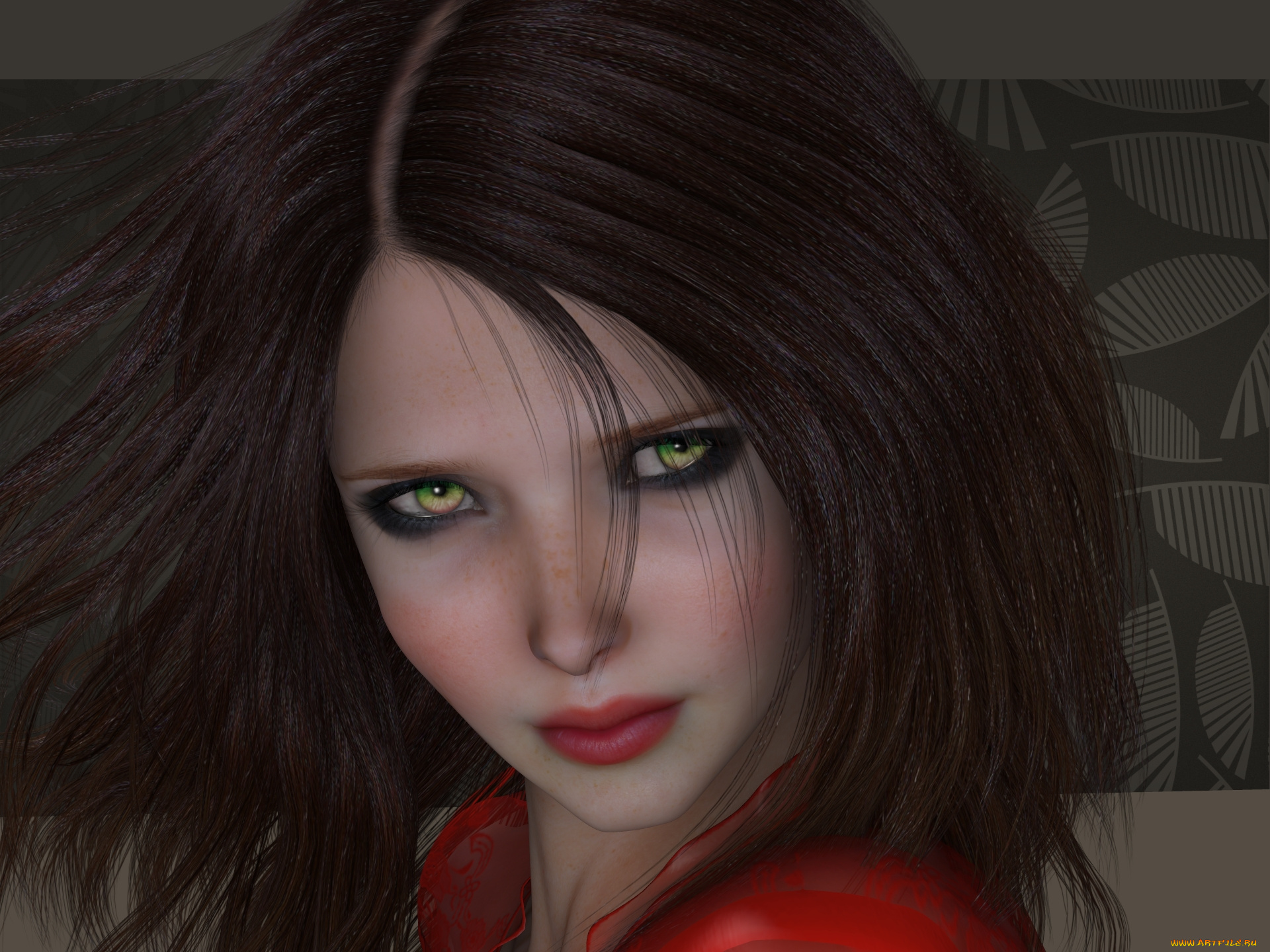 3д, графика, portraits, портрет, лицо