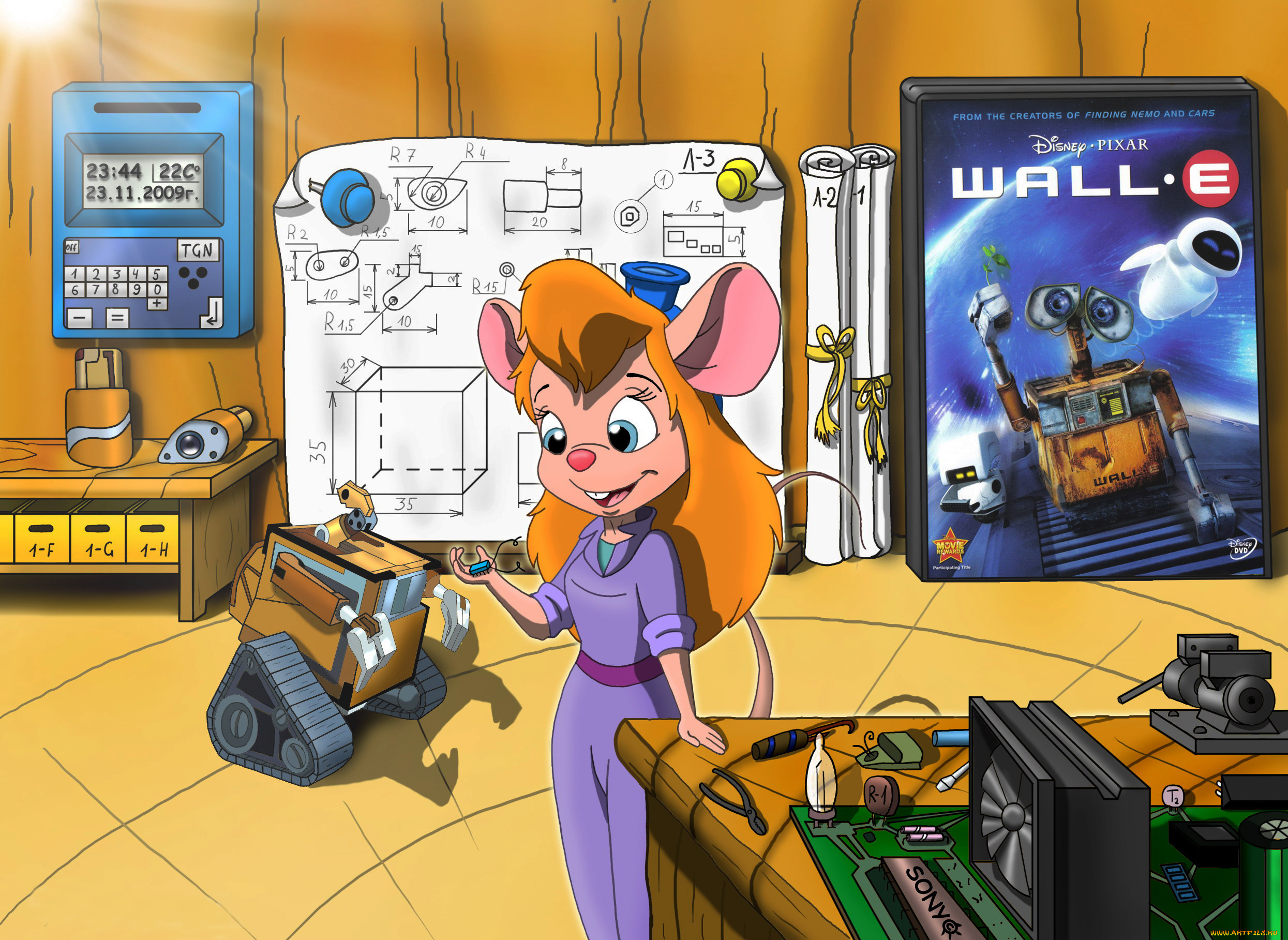 chip, `n, dale, rescue, rangers, мультфильмы, чип, и, дейл