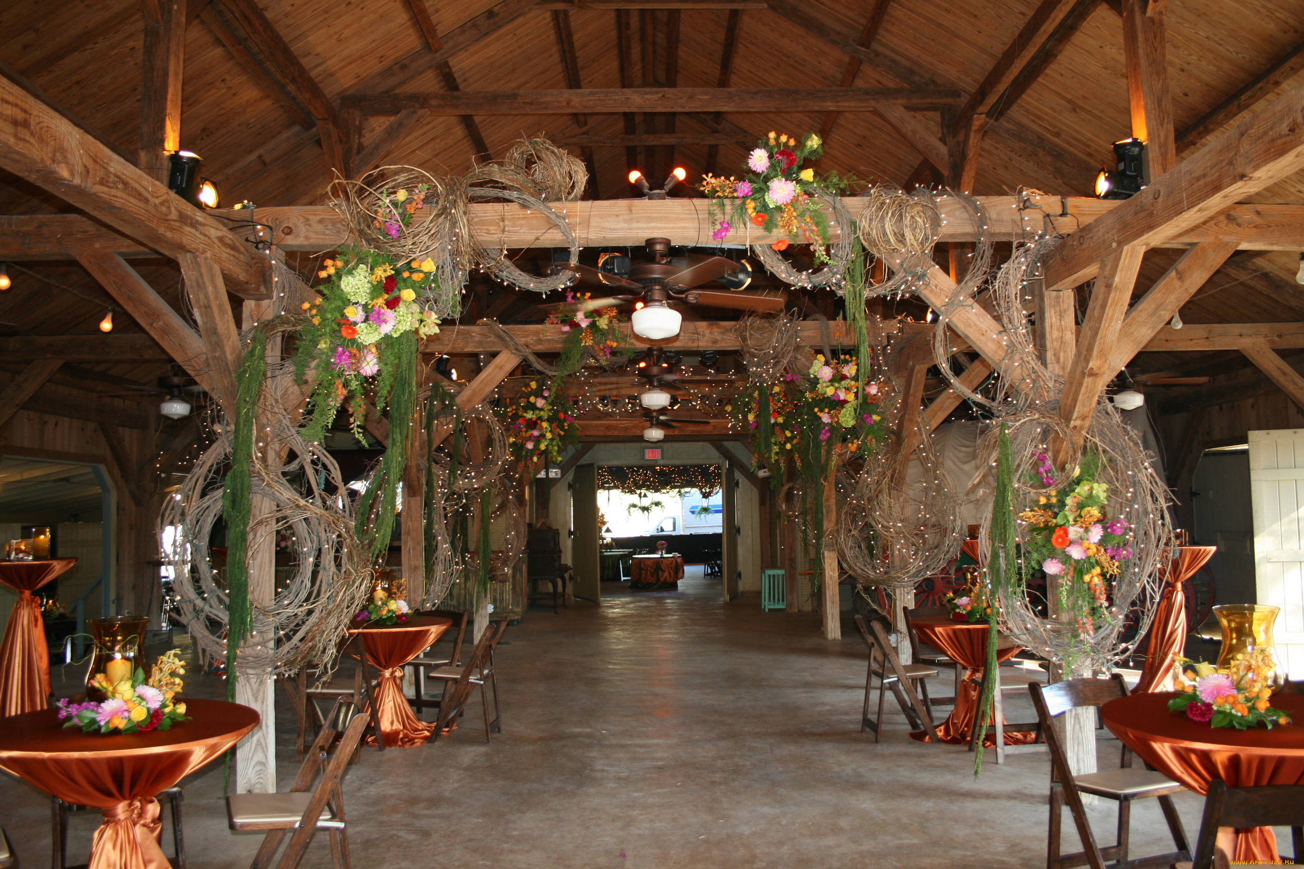 интерьер, кафе, рестораны, отели, цветы, мебель