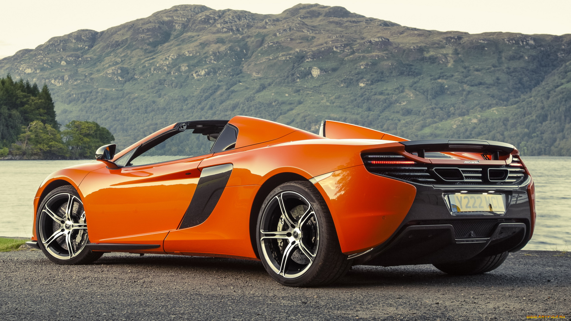 автомобили, mclaren, spyder, 650s, 2014г, uk-spec
