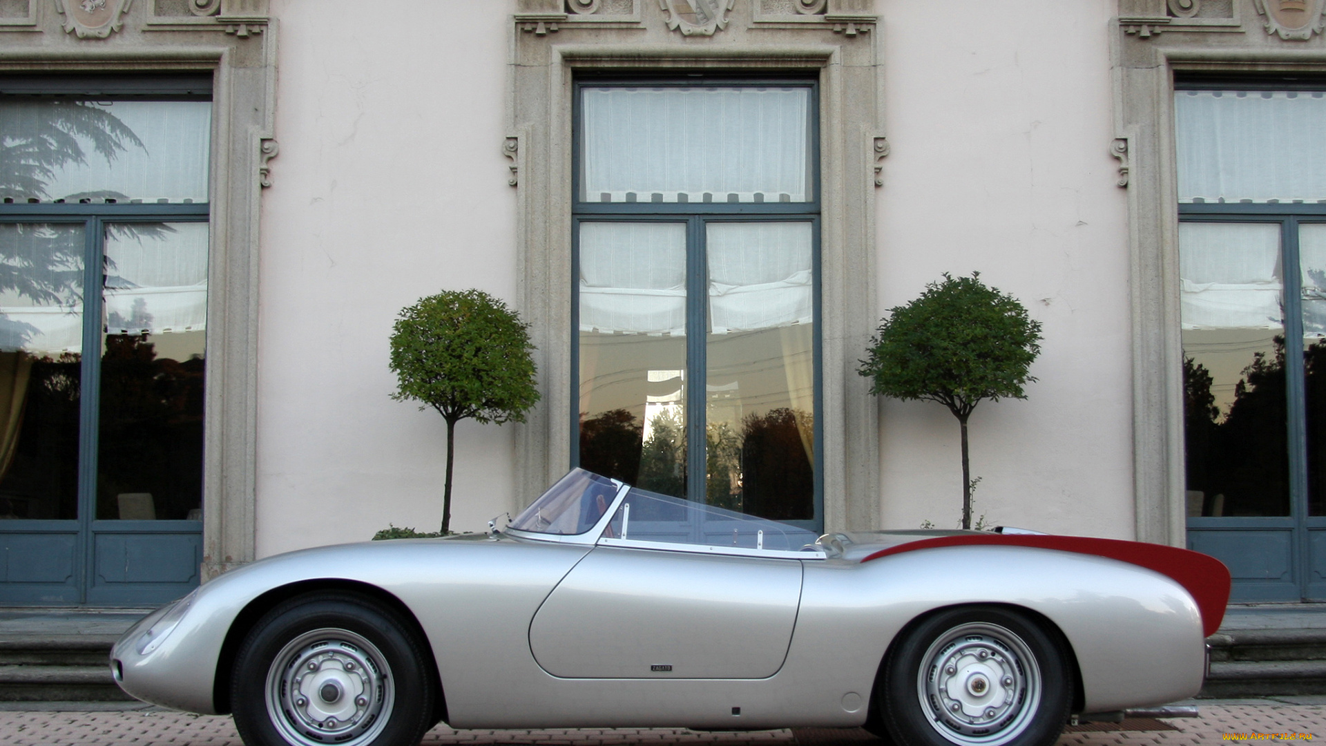 автомобили, porsche, speedster, carrera, 356a, серый, 2013г