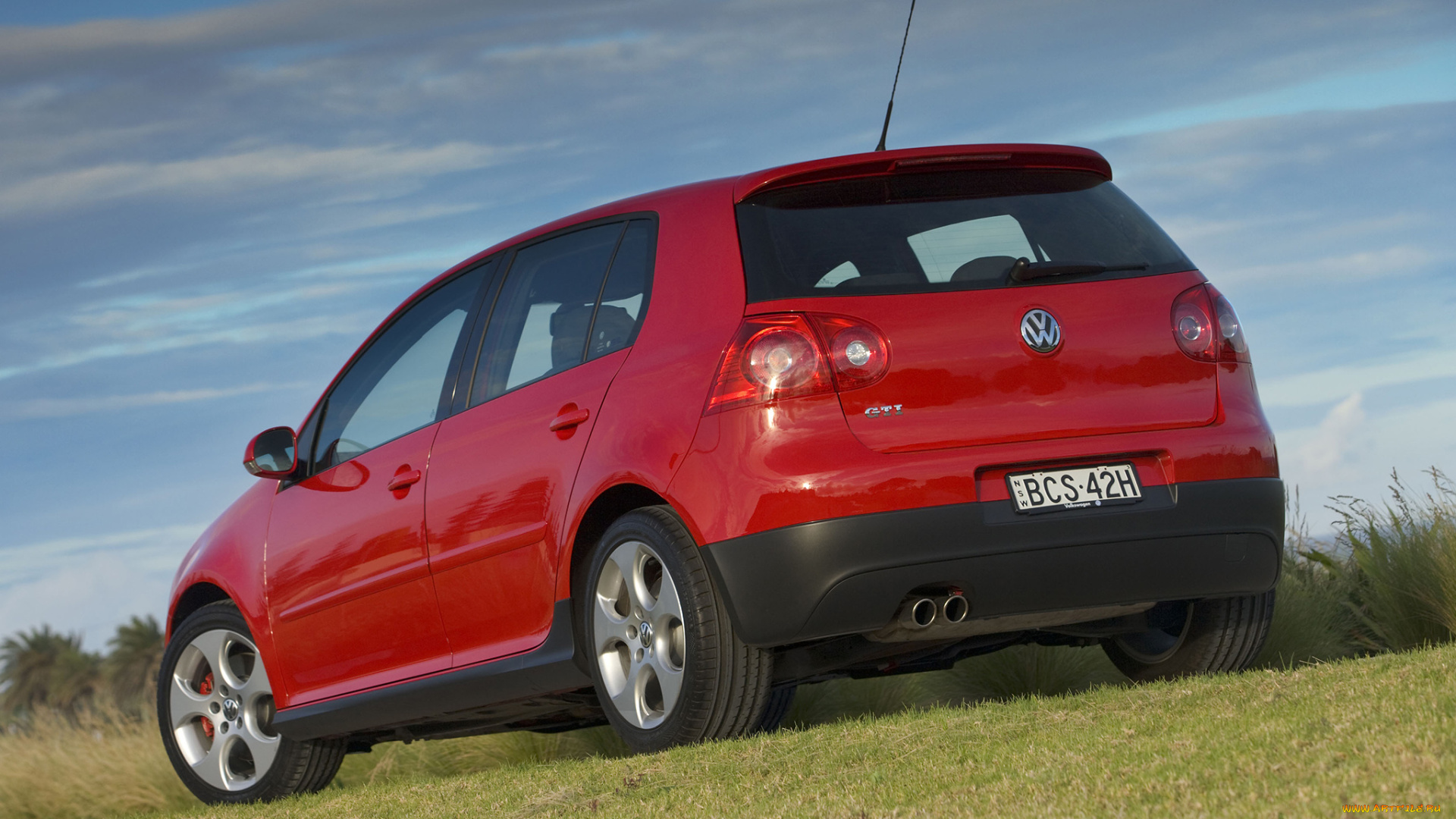 автомобили, volkswagen, красный, type, 1k, au-spec, 5-door, gti, golf