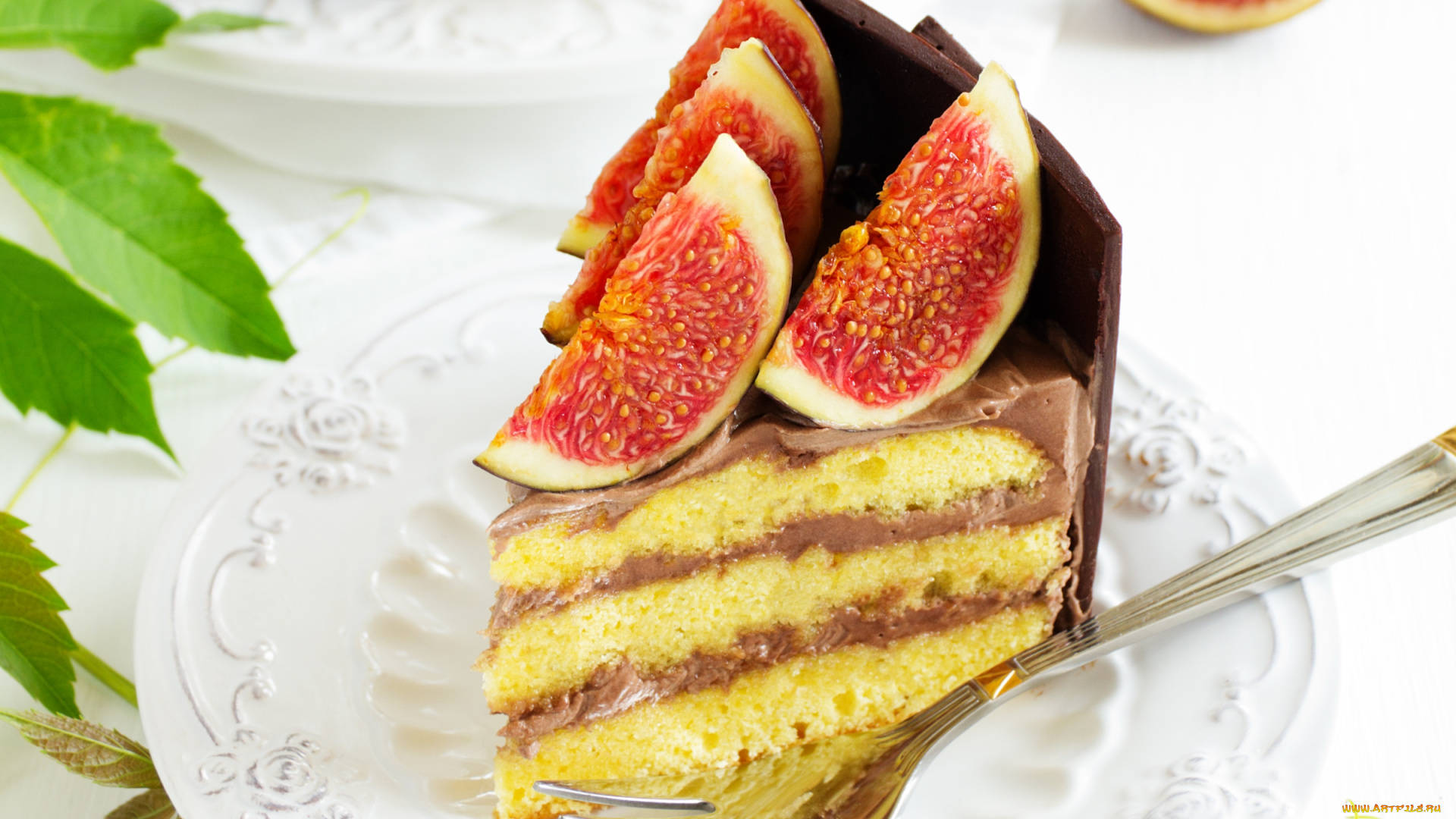 еда, торты, инжир