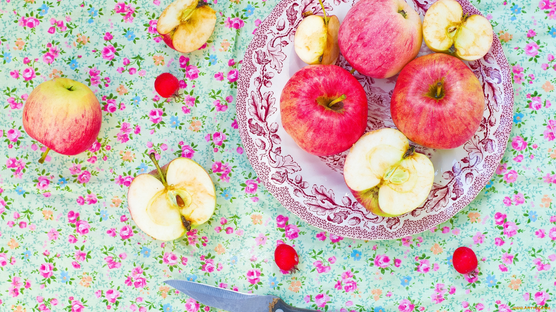 еда, Яблоки, плоды