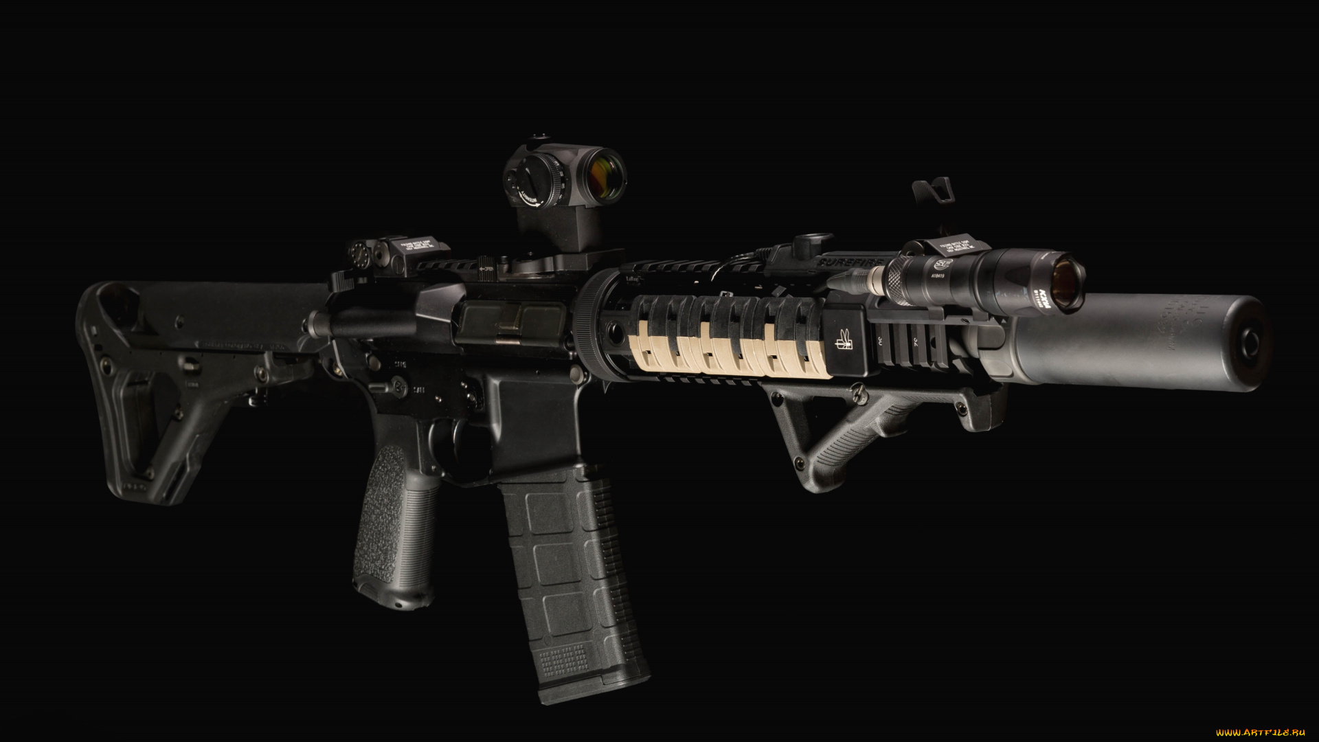 оружие, автоматы, ствол