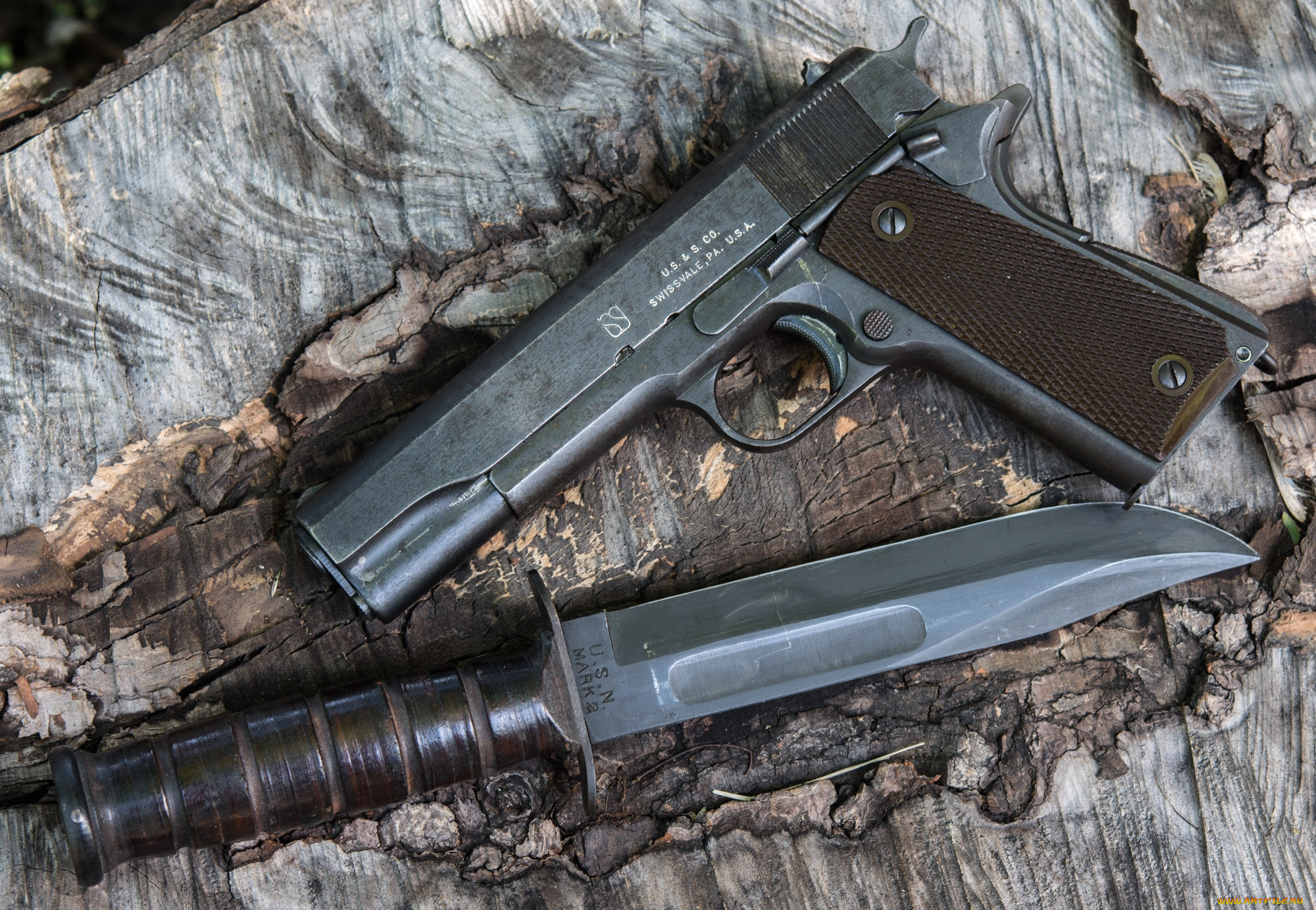 оружие, нож, пистолет