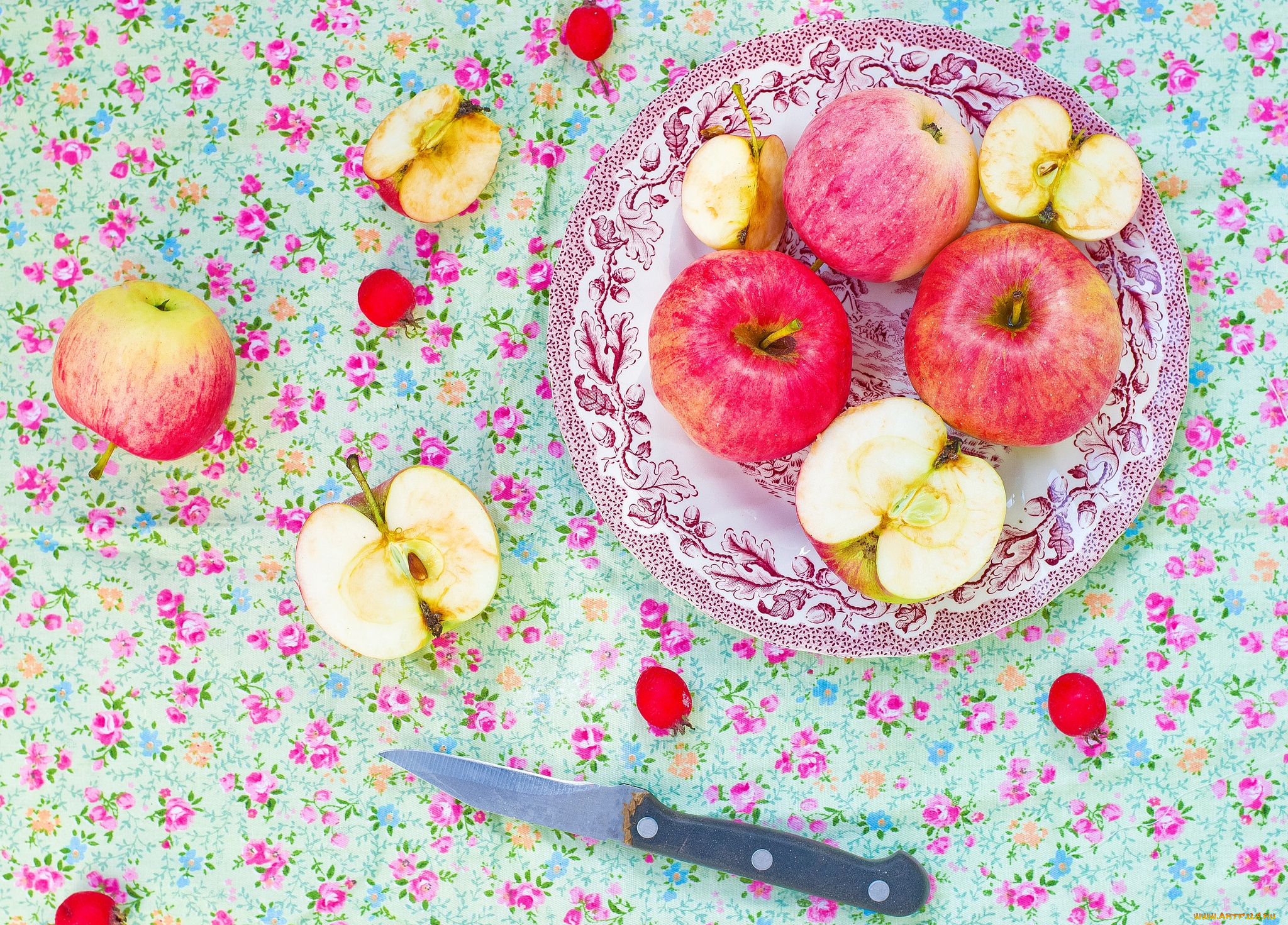 еда, Яблоки, плоды