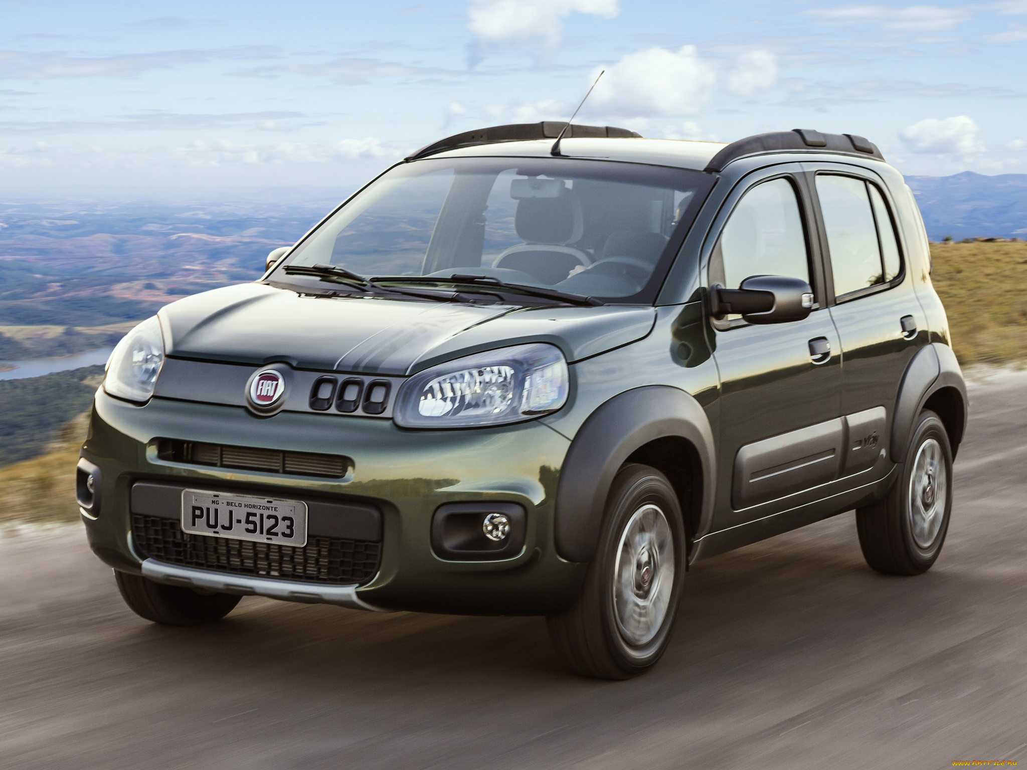 автомобили, fiat, 2014г, way, uno