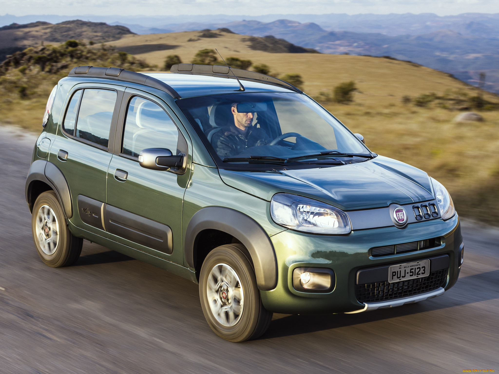 автомобили, fiat, 2014г, way, uno