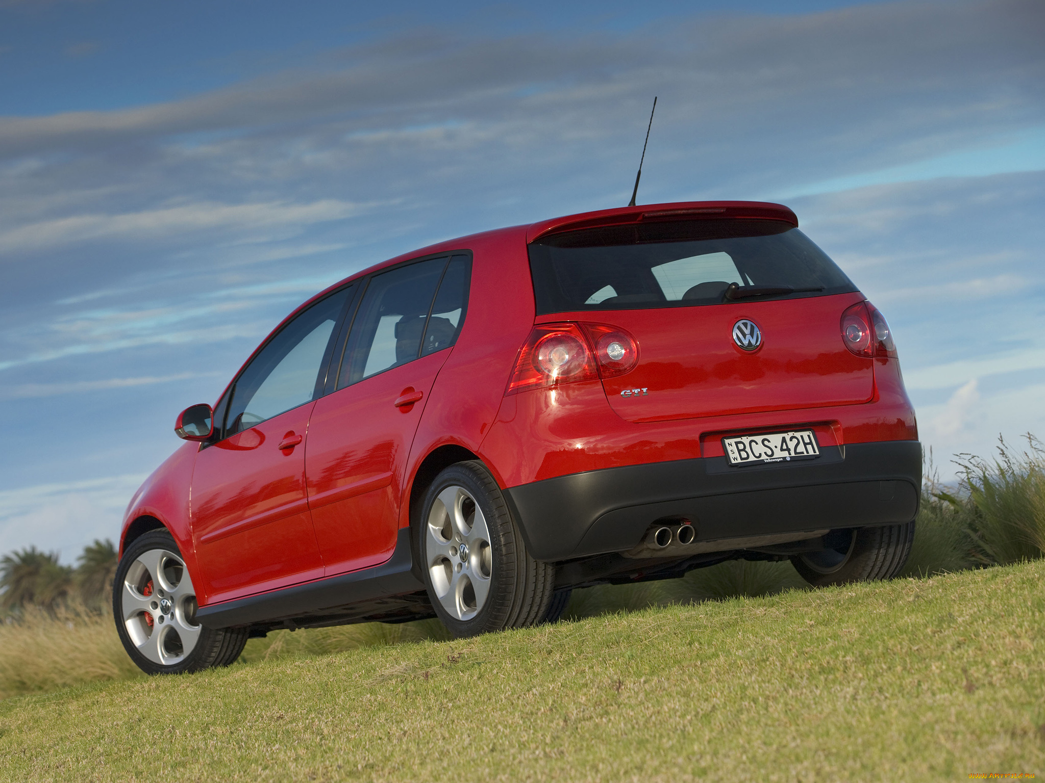 автомобили, volkswagen, красный, type, 1k, au-spec, 5-door, gti, golf