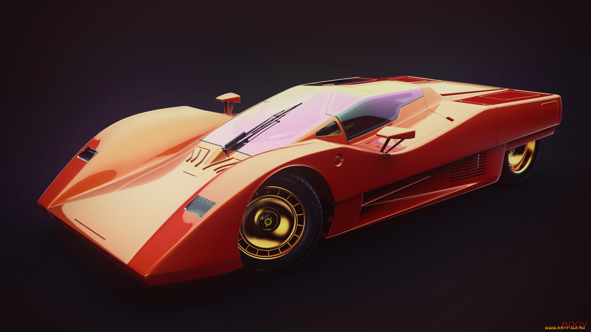 автомобили, 3д, фон, автомобиль