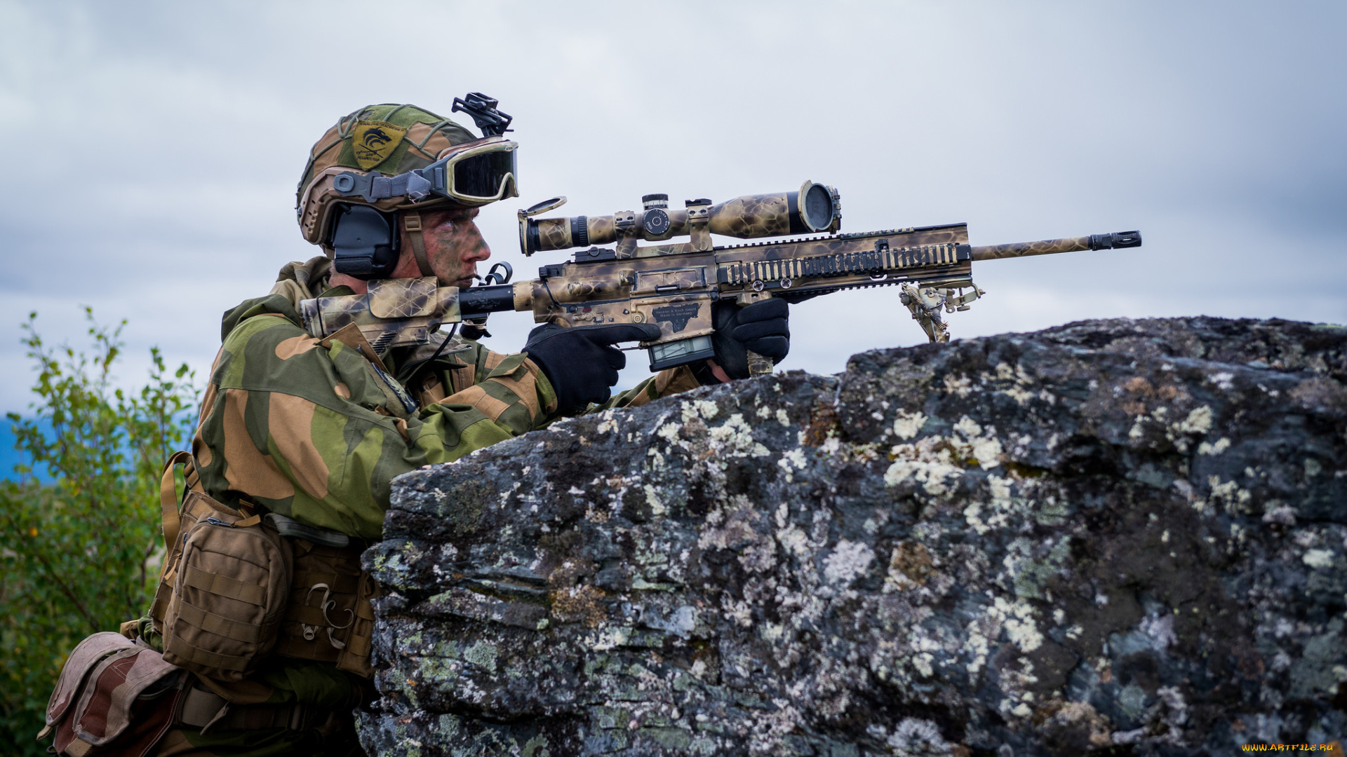 оружие, армия, спецназ, norwegian, army, солдат