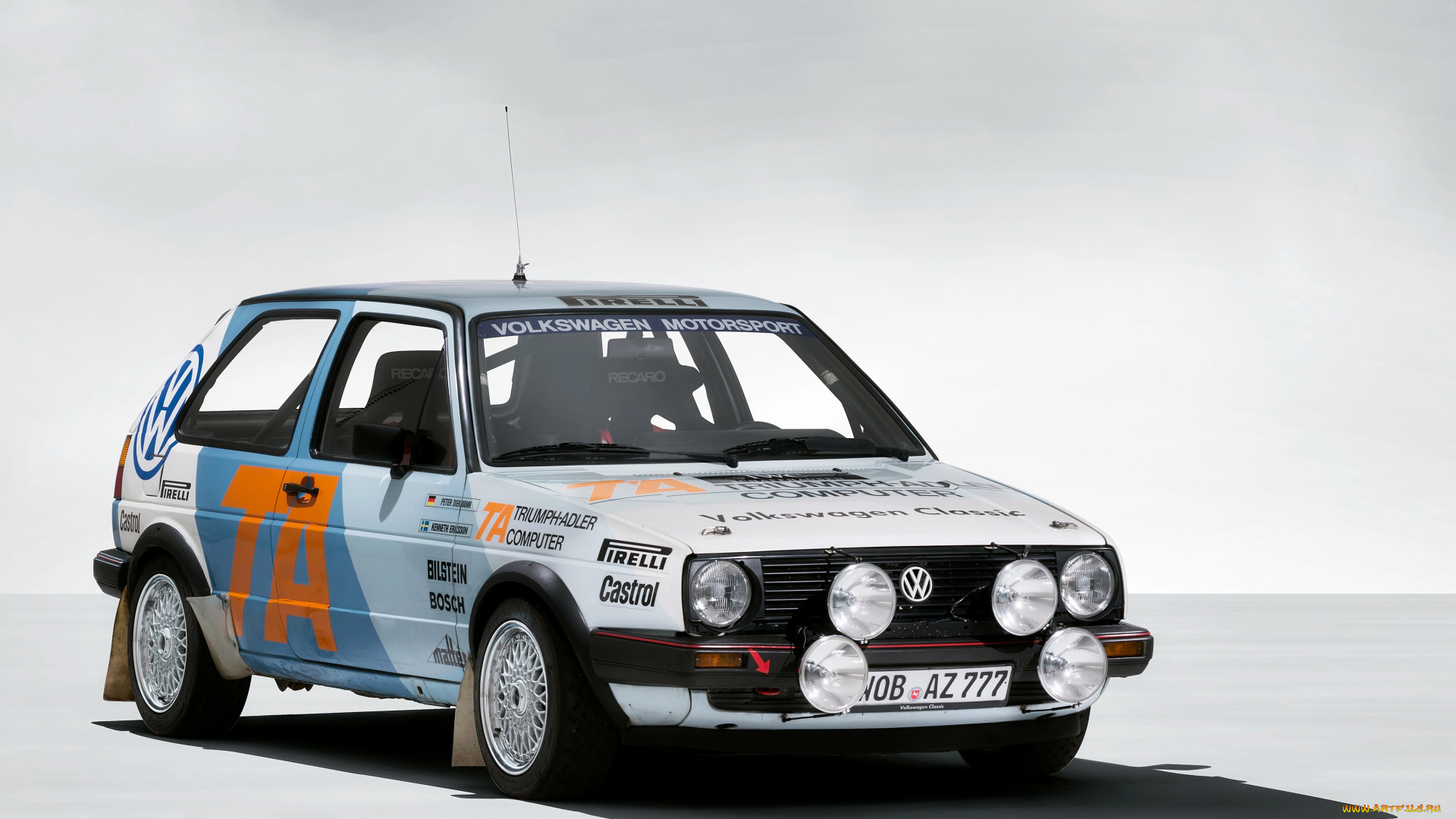 автомобили, volkswagen, gti, rally, golf, car