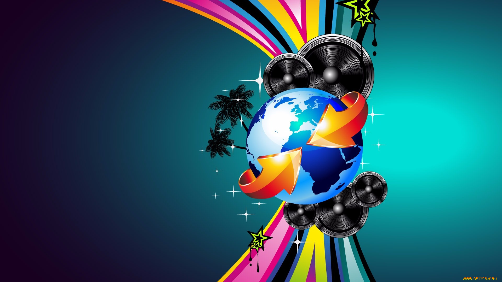 векторная, графика, другое, , other, цвета, фон, узор