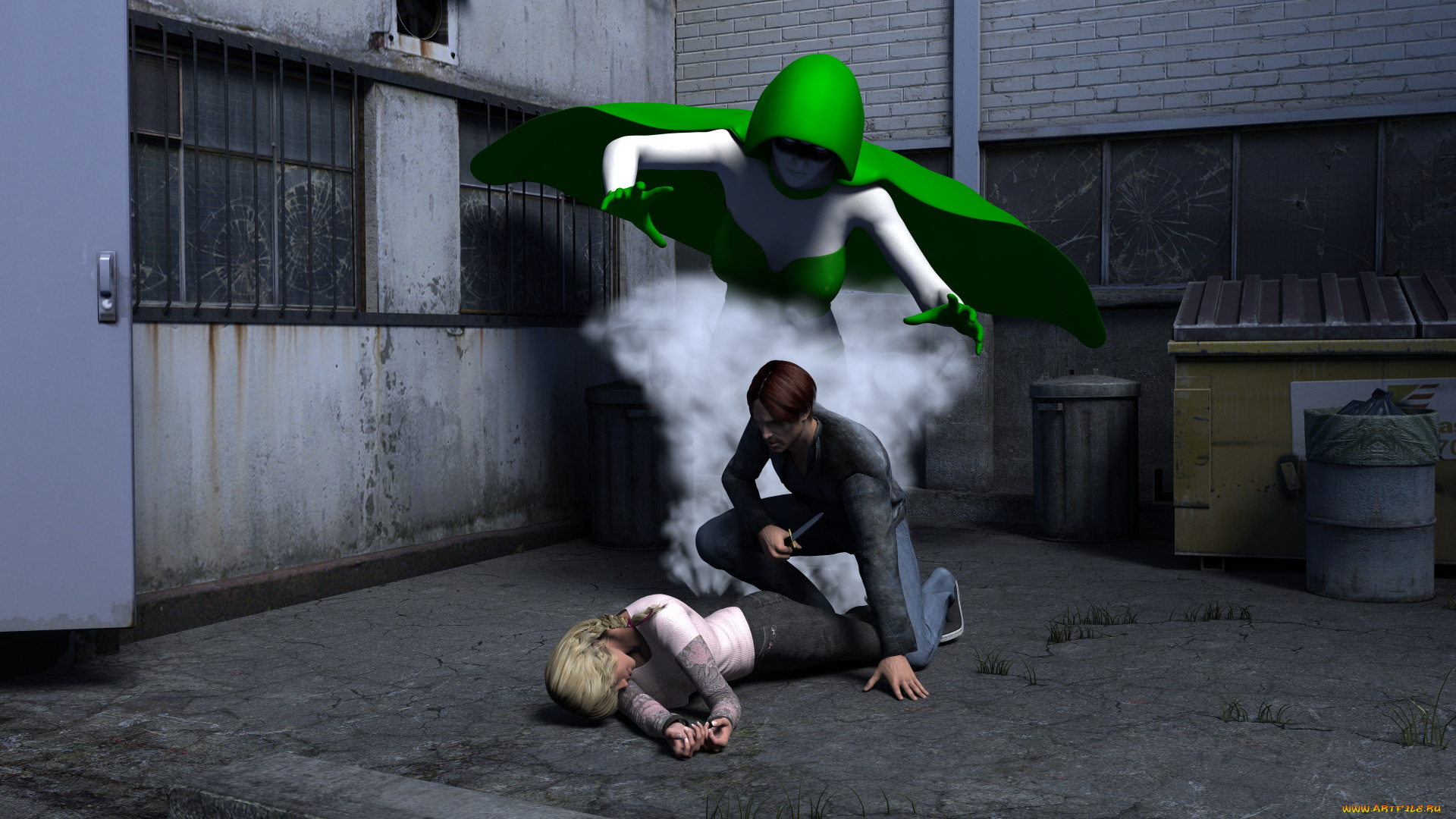 3д, графика, фантазия, , fantasy, мужчина, взгляд, фон