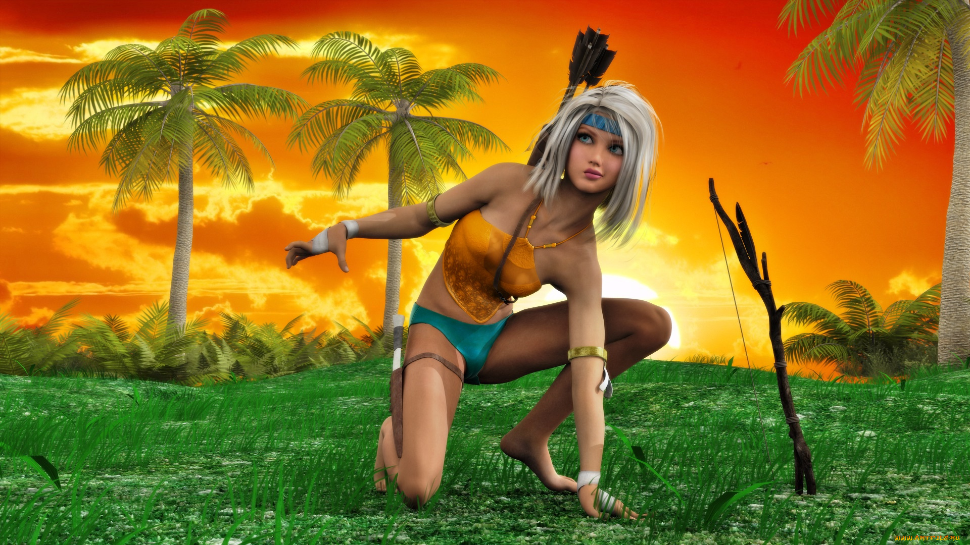 3д, графика, люди, , people, взгляд, фон, девушка