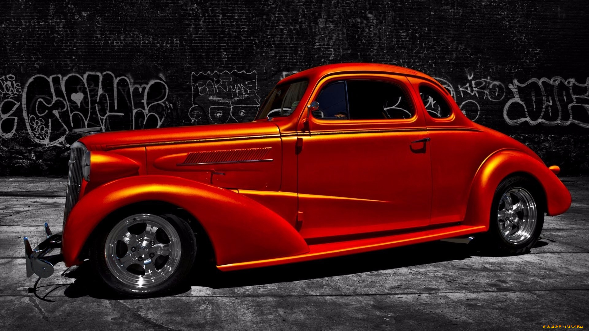 автомобили, custom, classic, car, 1937, шевроле