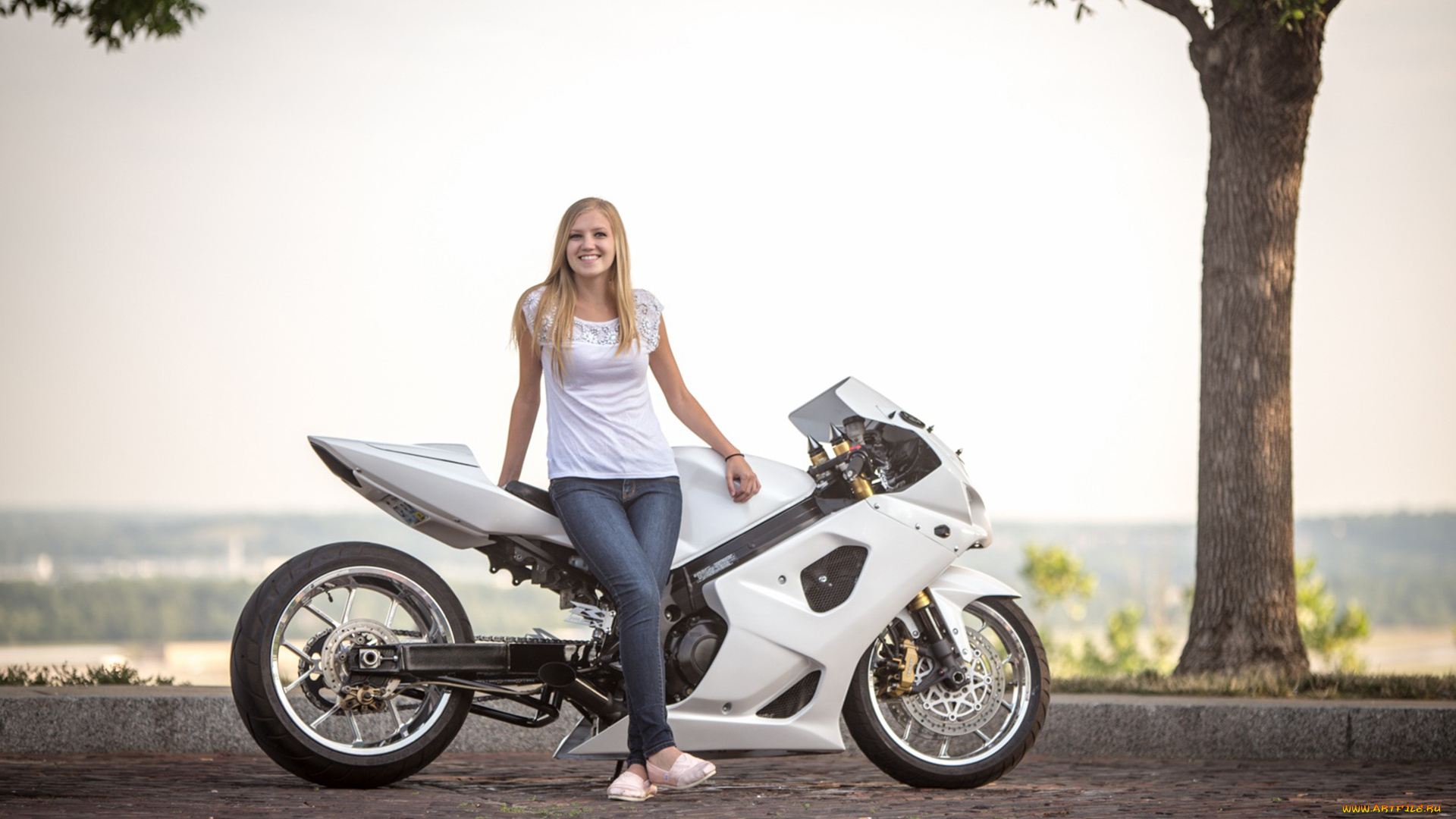 moto, girl, мотоциклы, мото, с, девушкой, moto, girl