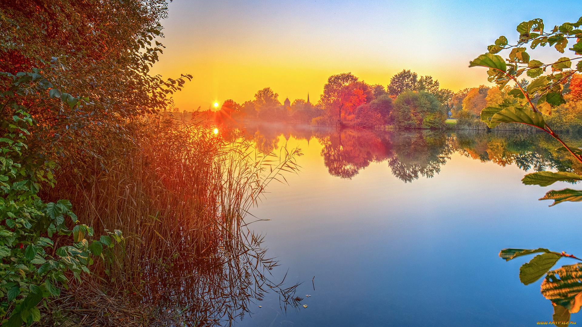 природа, восходы, закаты, простор