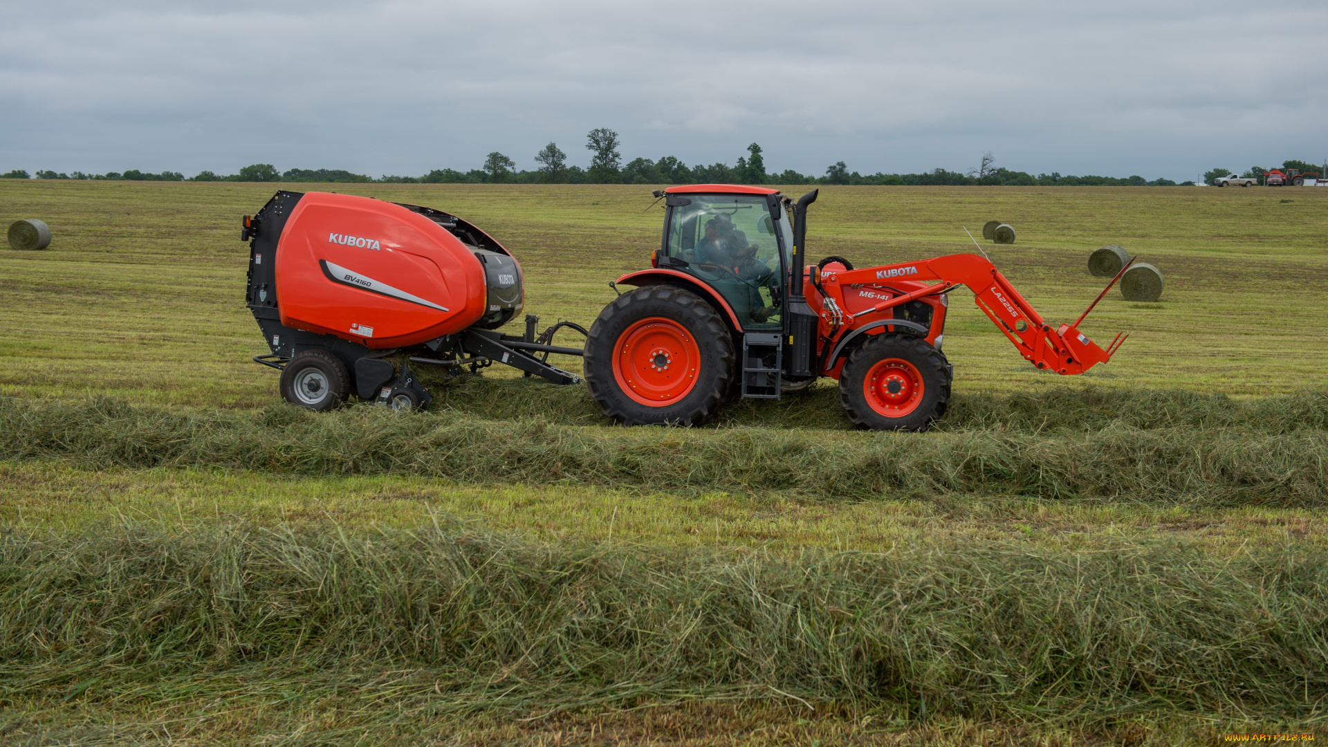 техника, фронтальные, погрузчики, kubota