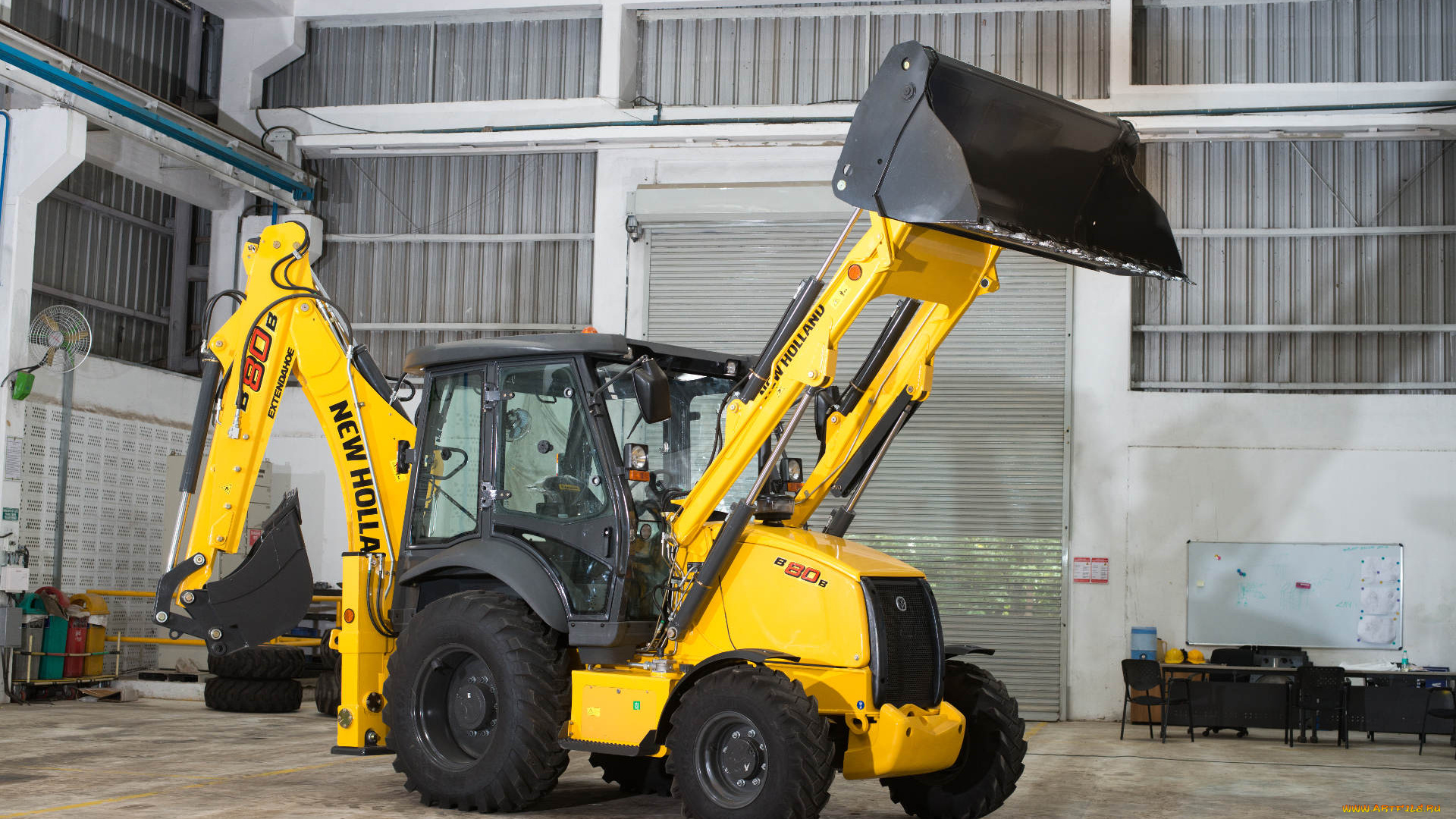 техника, фронтальные, погрузчики, new, holland