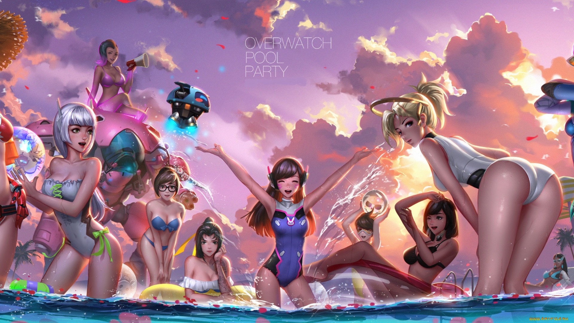 видео, игры, overwatch