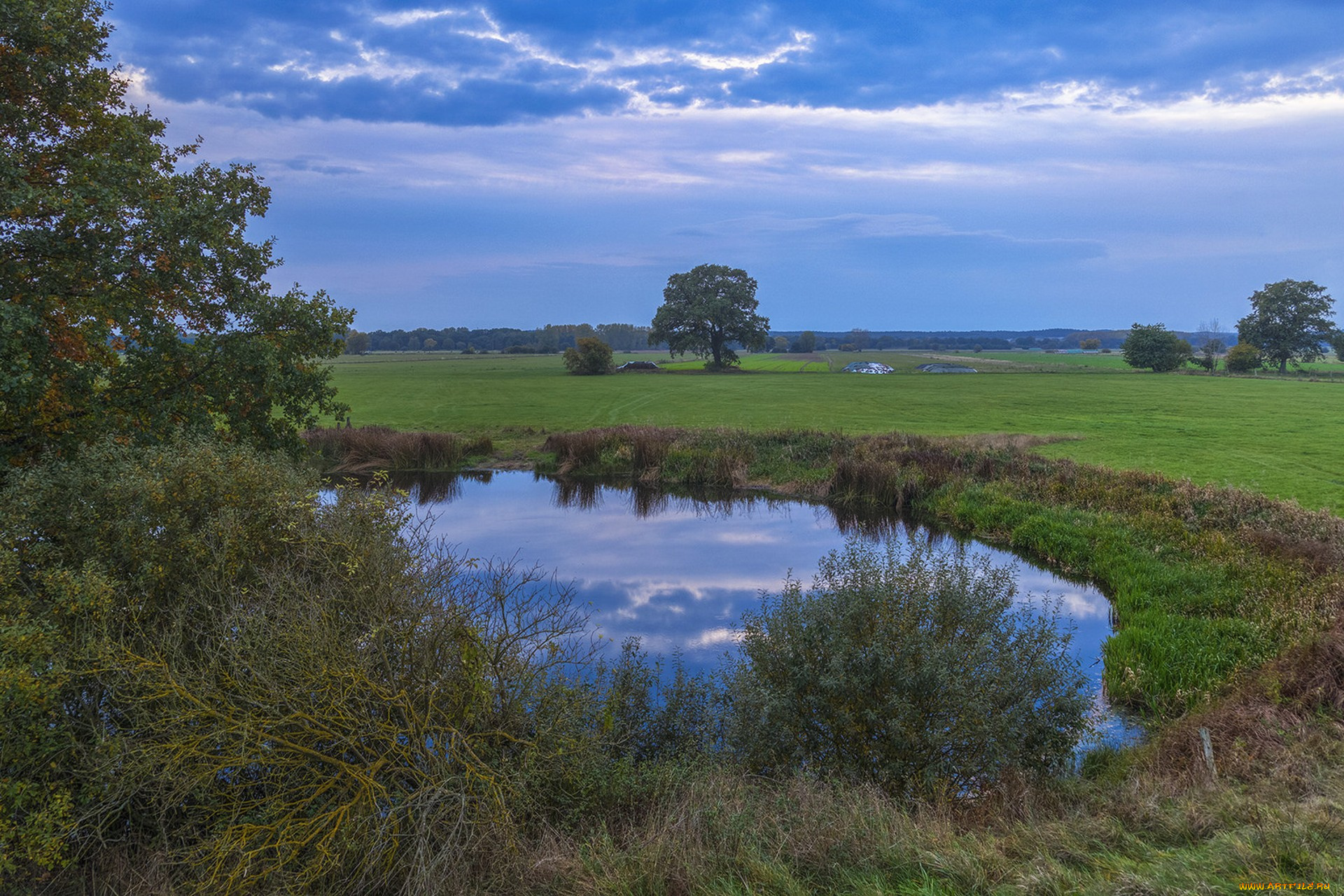 природа, реки, озера, простор