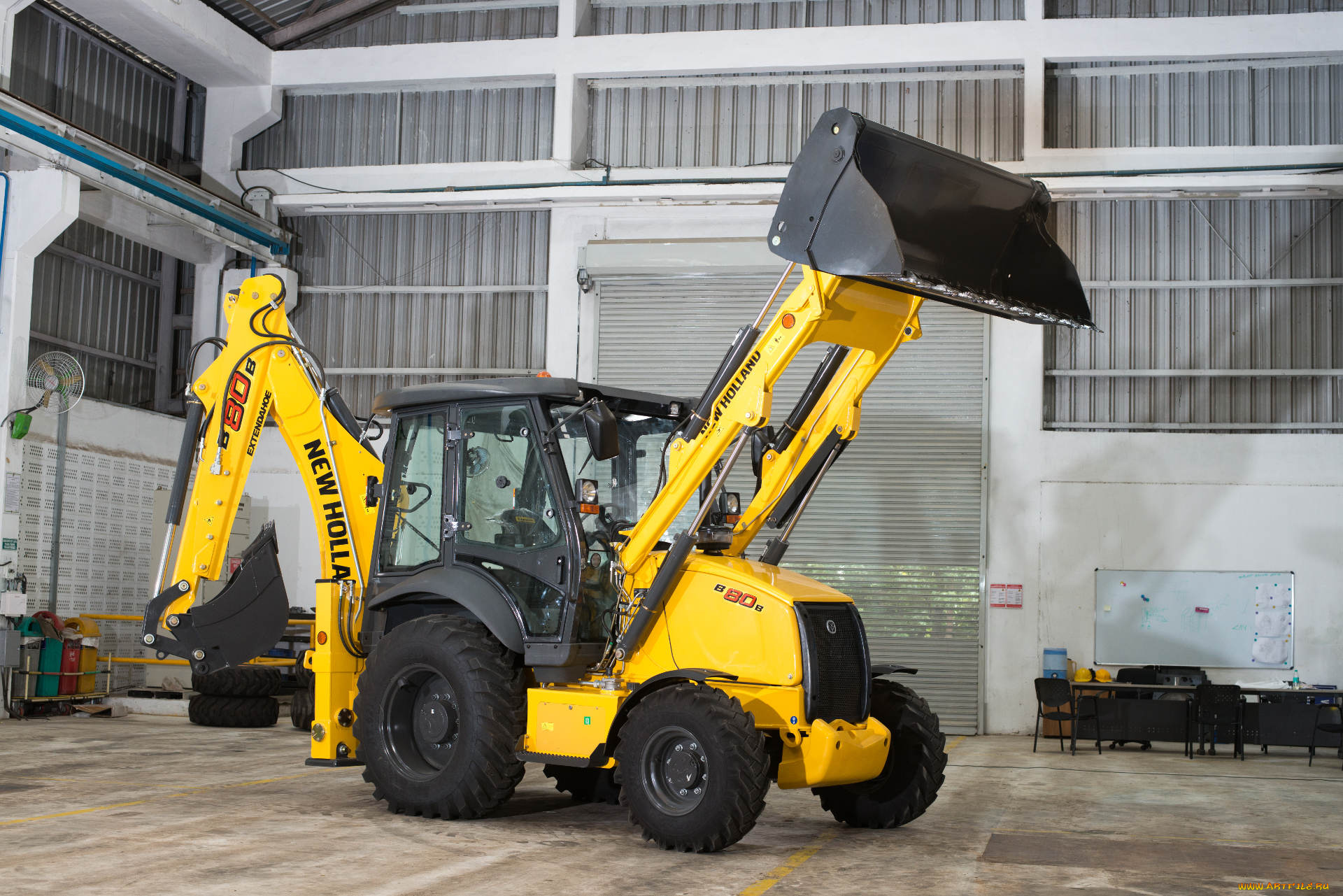 техника, фронтальные, погрузчики, new, holland