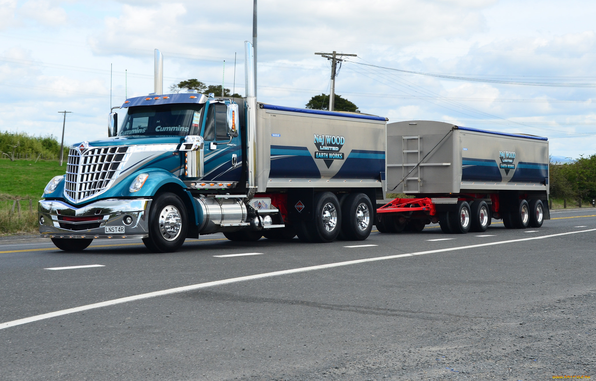 автомобили, international, грузовик