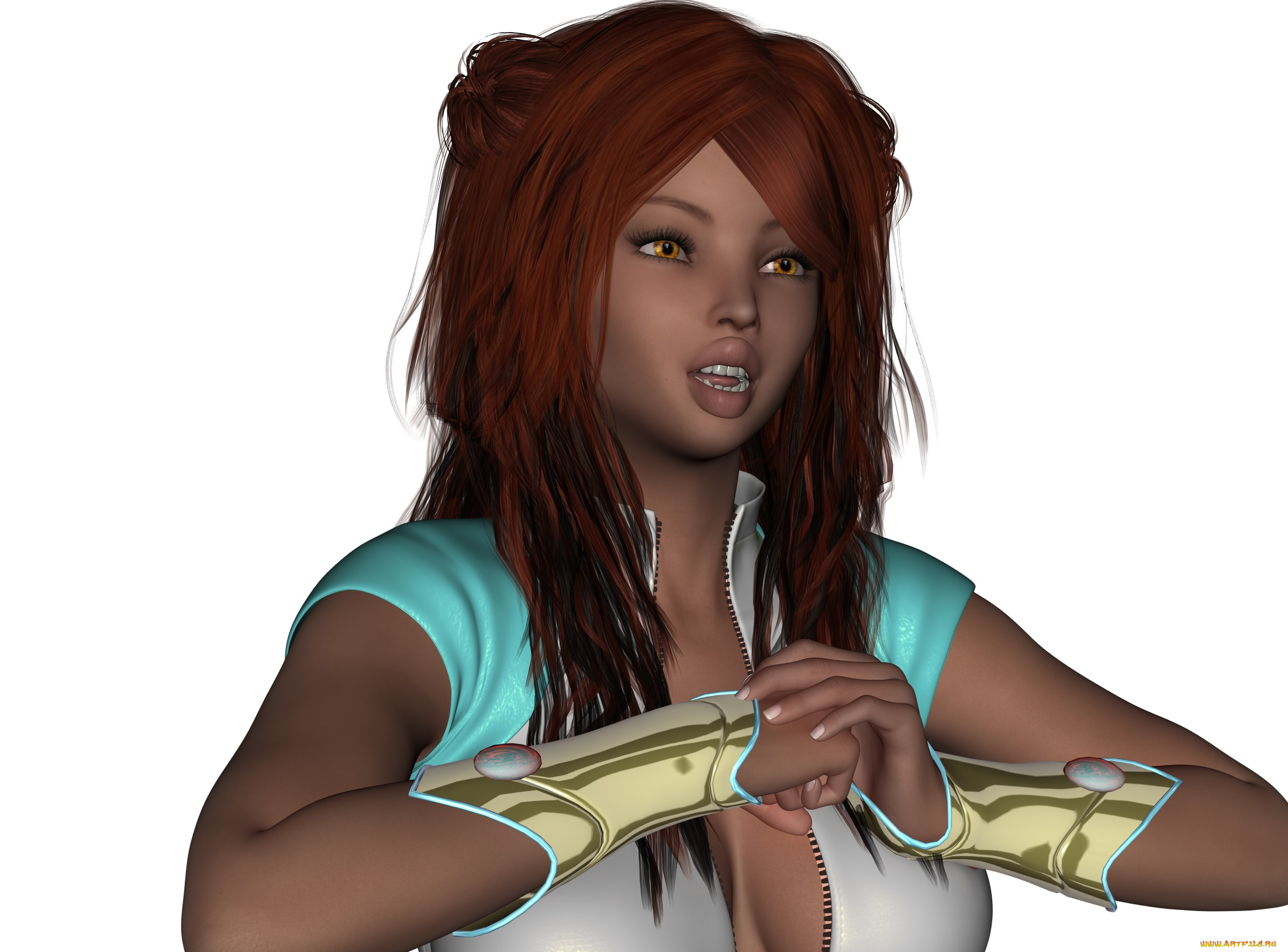 3д, графика, портрет, , portraits, девушка, взгляд, фон