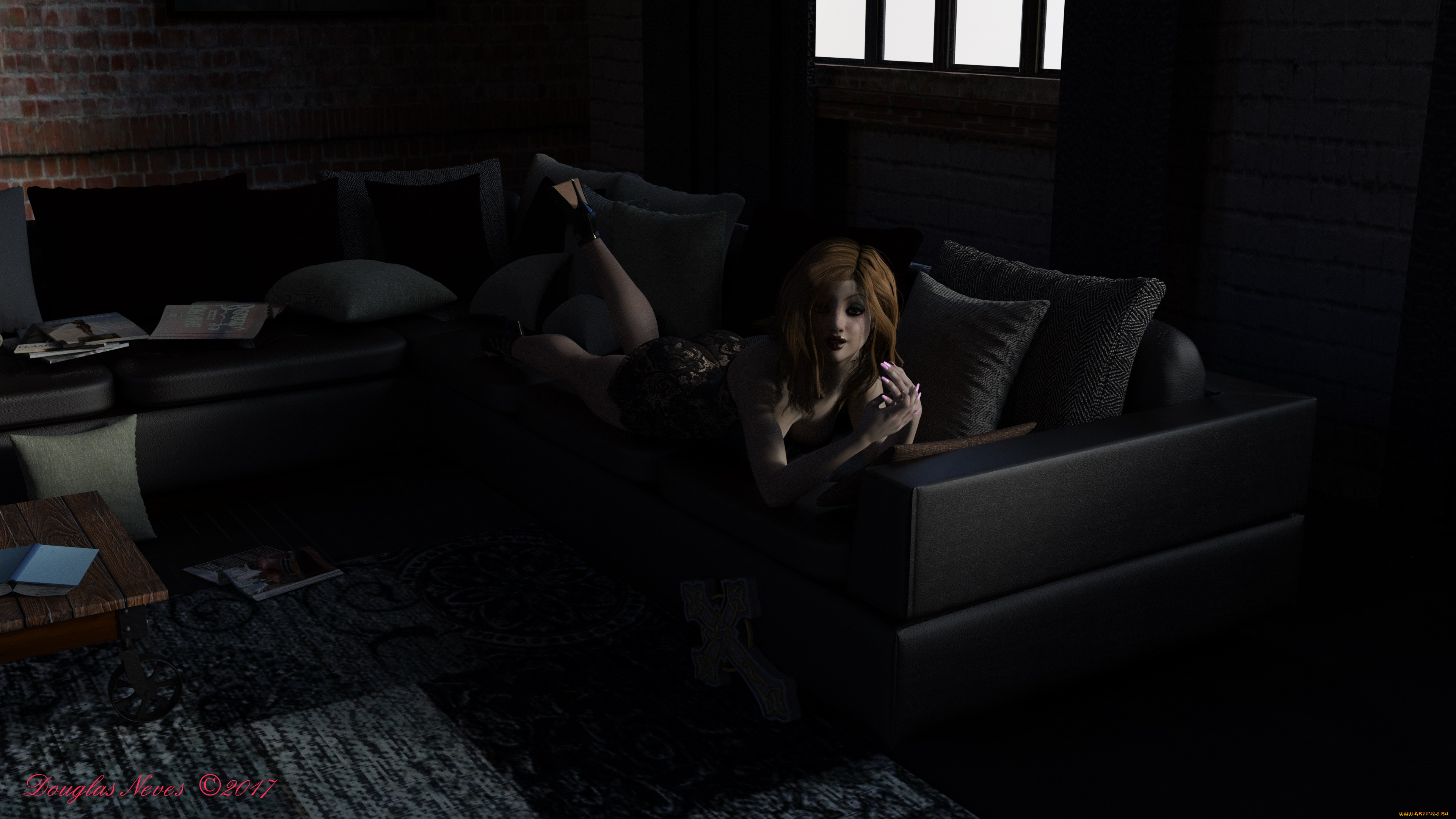 3д, графика, люди, , people, фон, взгляд, девушка